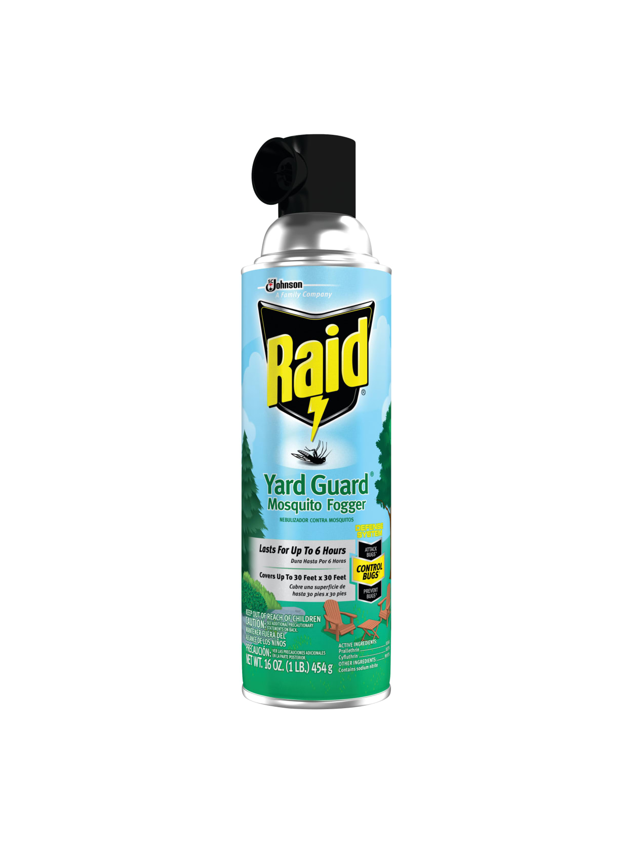 Raid Yard Guard Fogger 16 Oz Case Of 12 Office Depot
