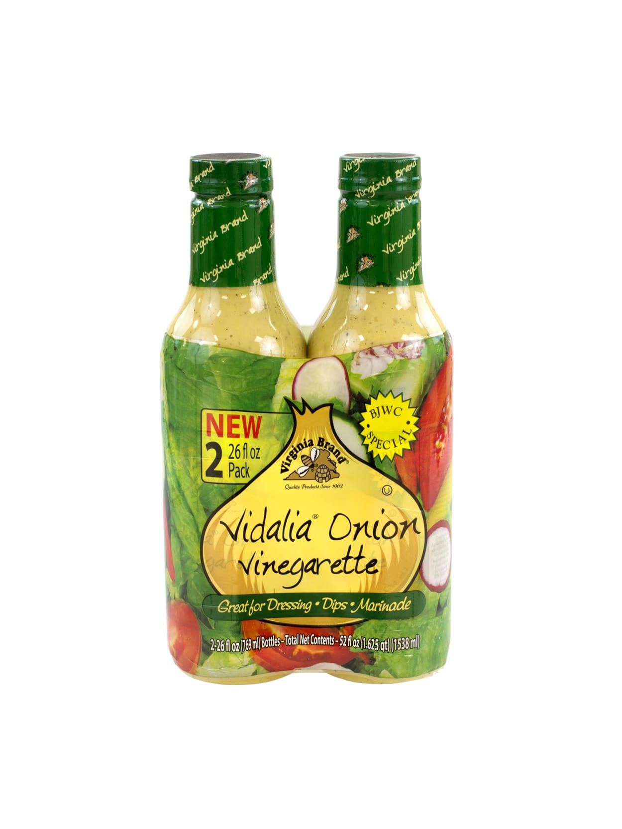 Virginia Brand Vidalia Onion Vinaigrette 26 Oz Jar Pack Of 2 Office Depot