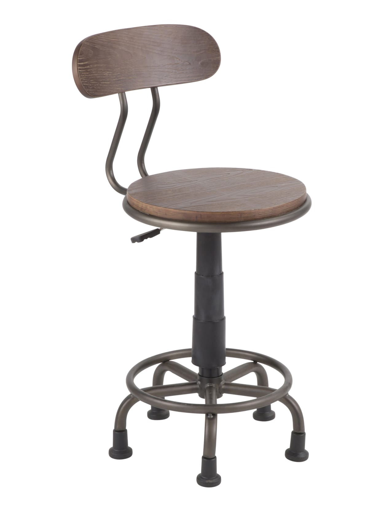 Lumisource Dakota Industrial Task Chair Espressoblack Office Depot It has a low back that keeps your posture straight, and just like the learniture model, you'll be able to rock back on it. lumisource