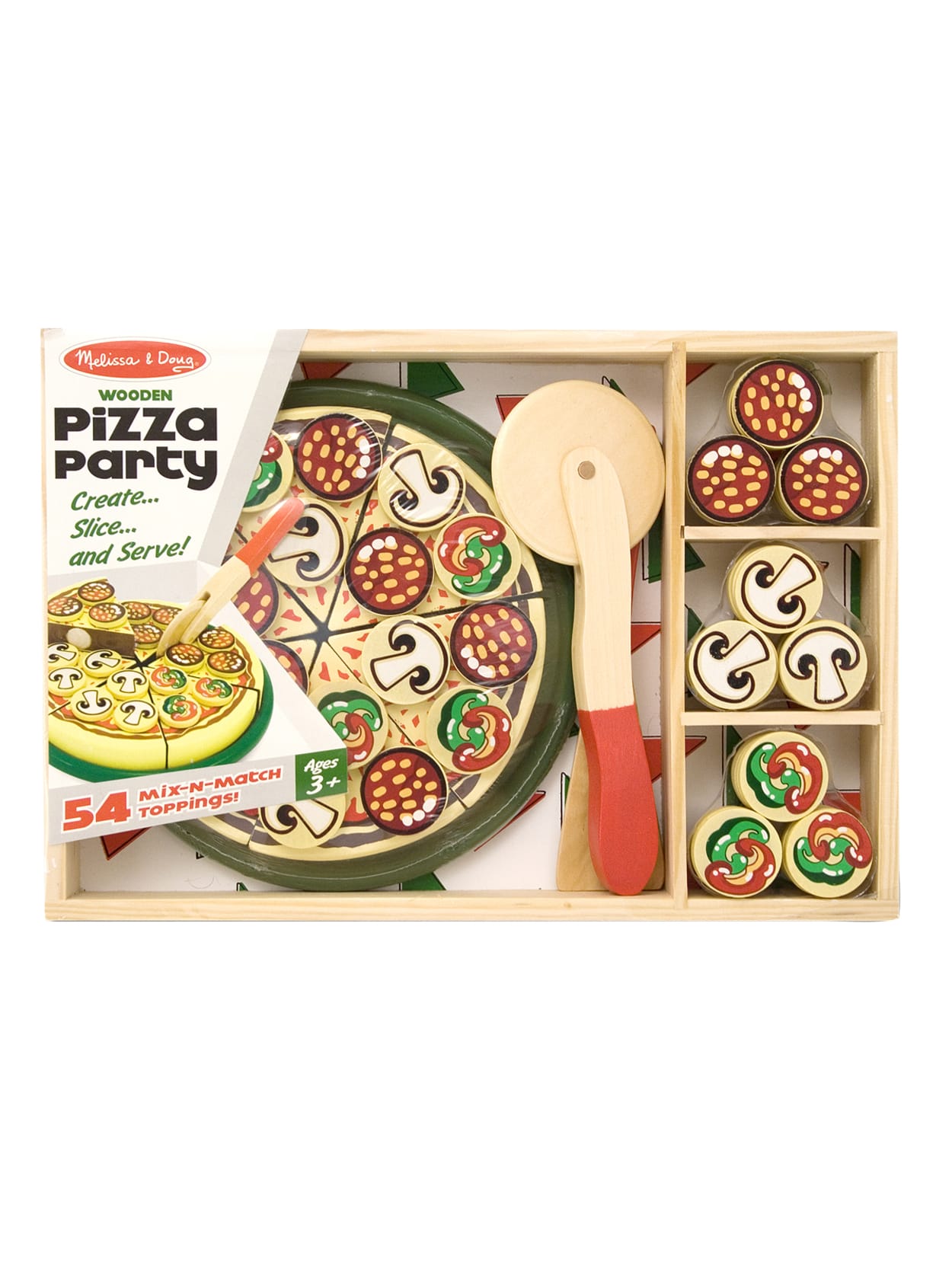 melissa and doug wooden pizza