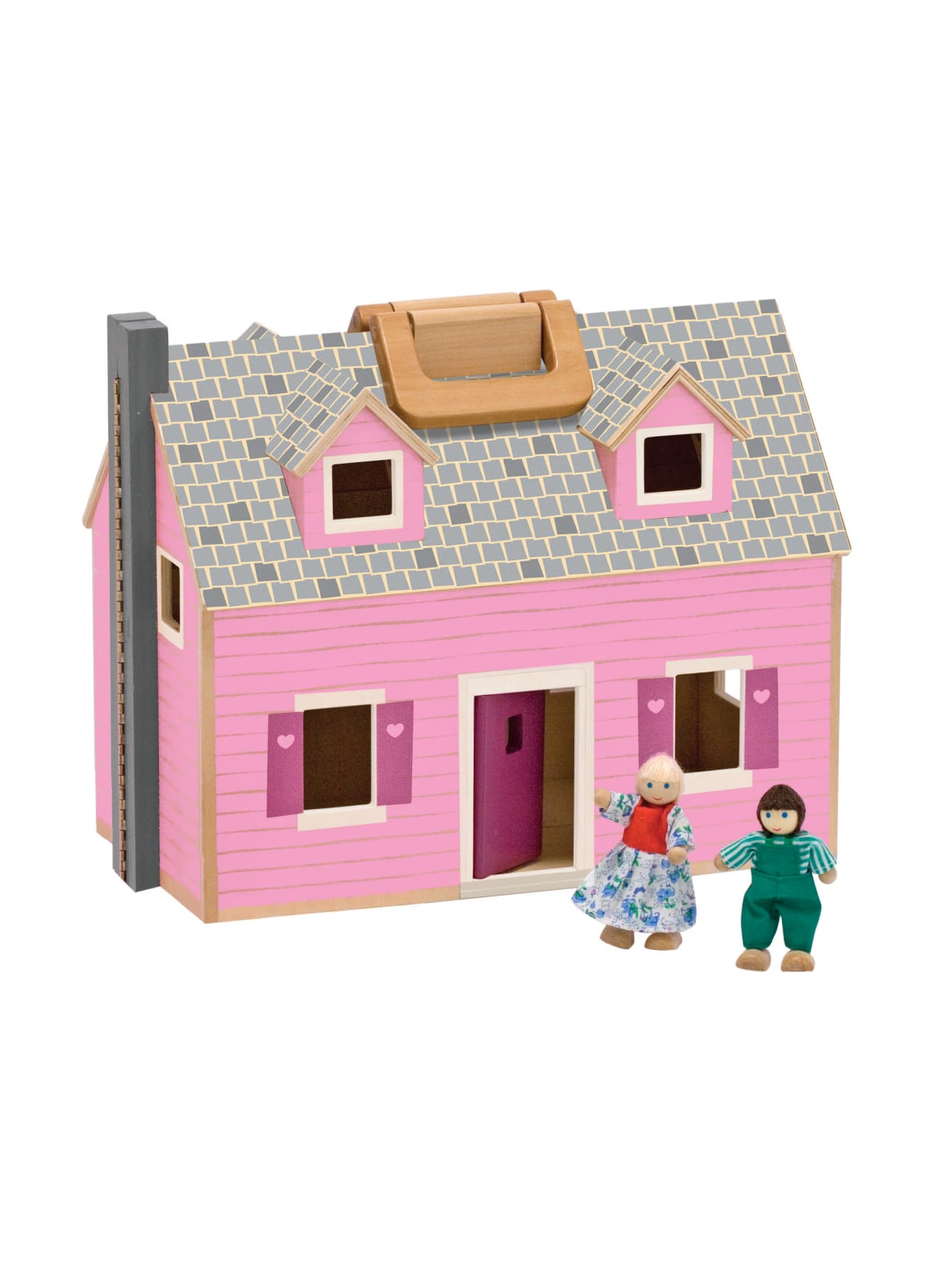 melissa and doug fold and go dollhouse