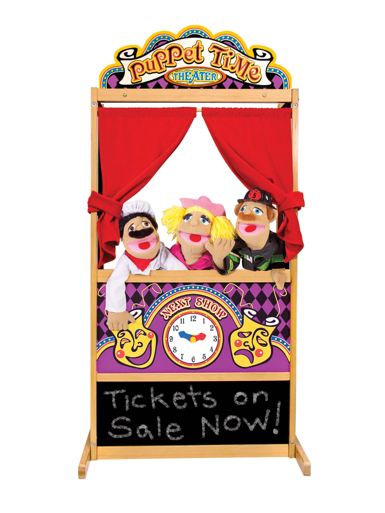 melissa and doug deluxe puppet theater