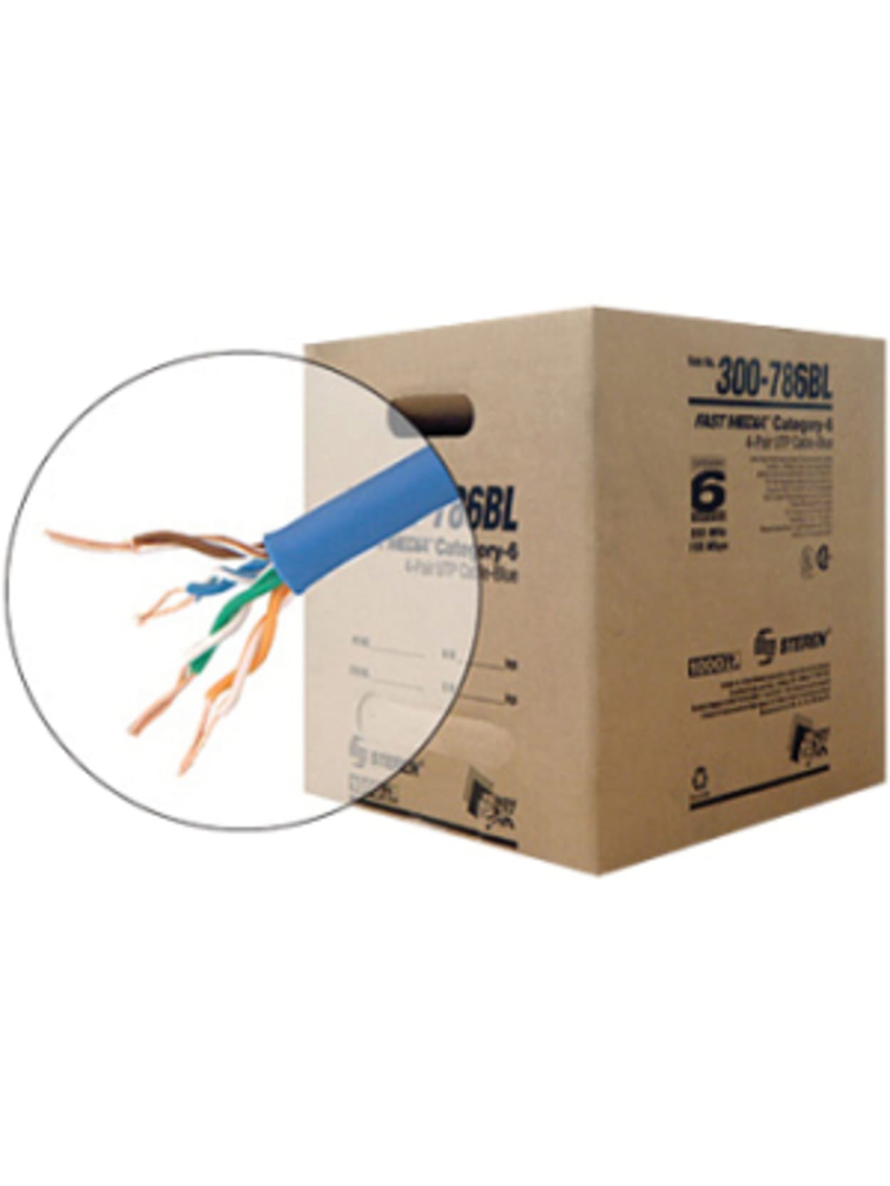 Steren 300 789bl Utp Cat 6 Cable 1000 Ft Category 6 Network Cable
