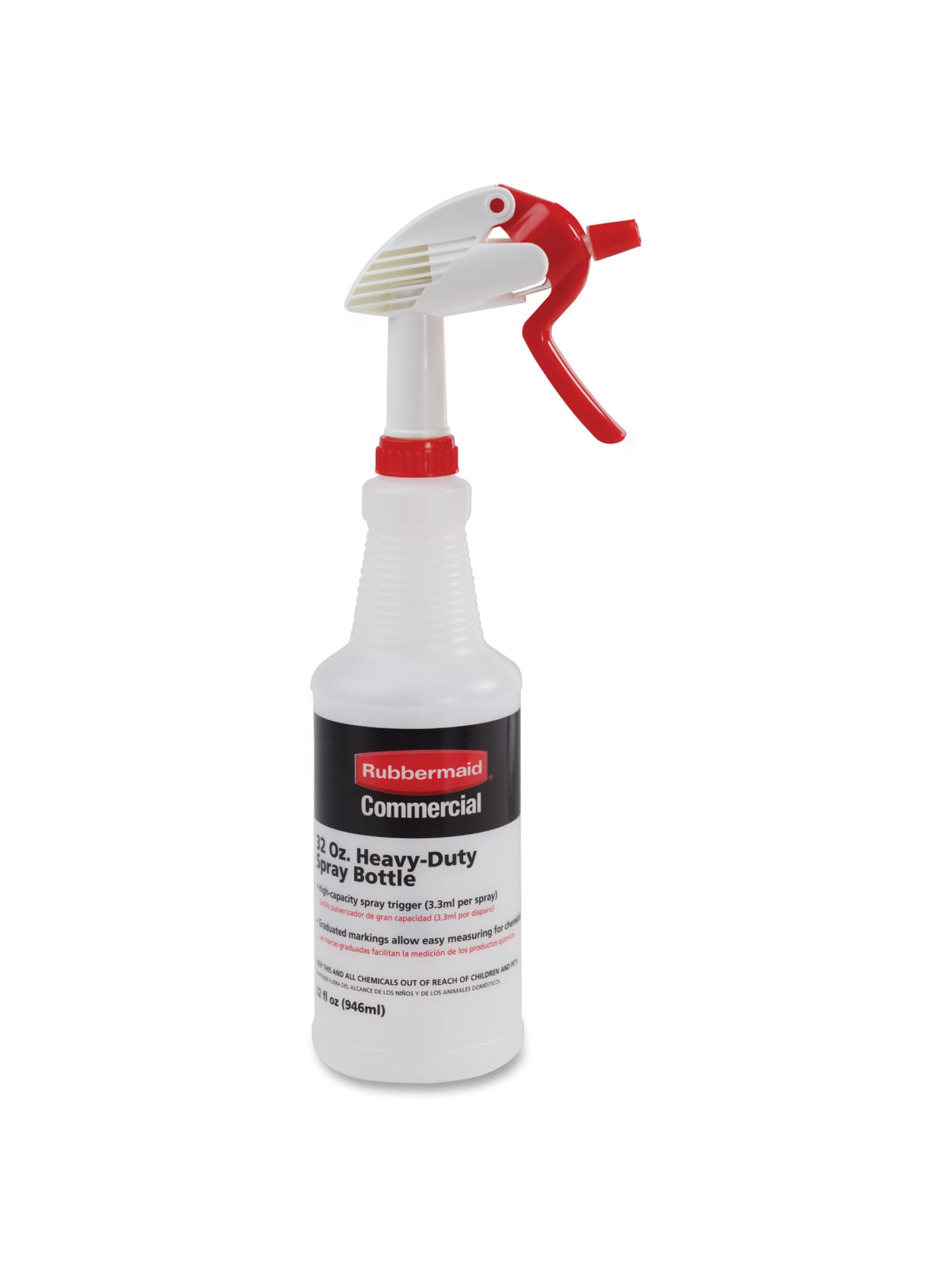 Spray Bottle 32oz 6ct Clear Office Depot