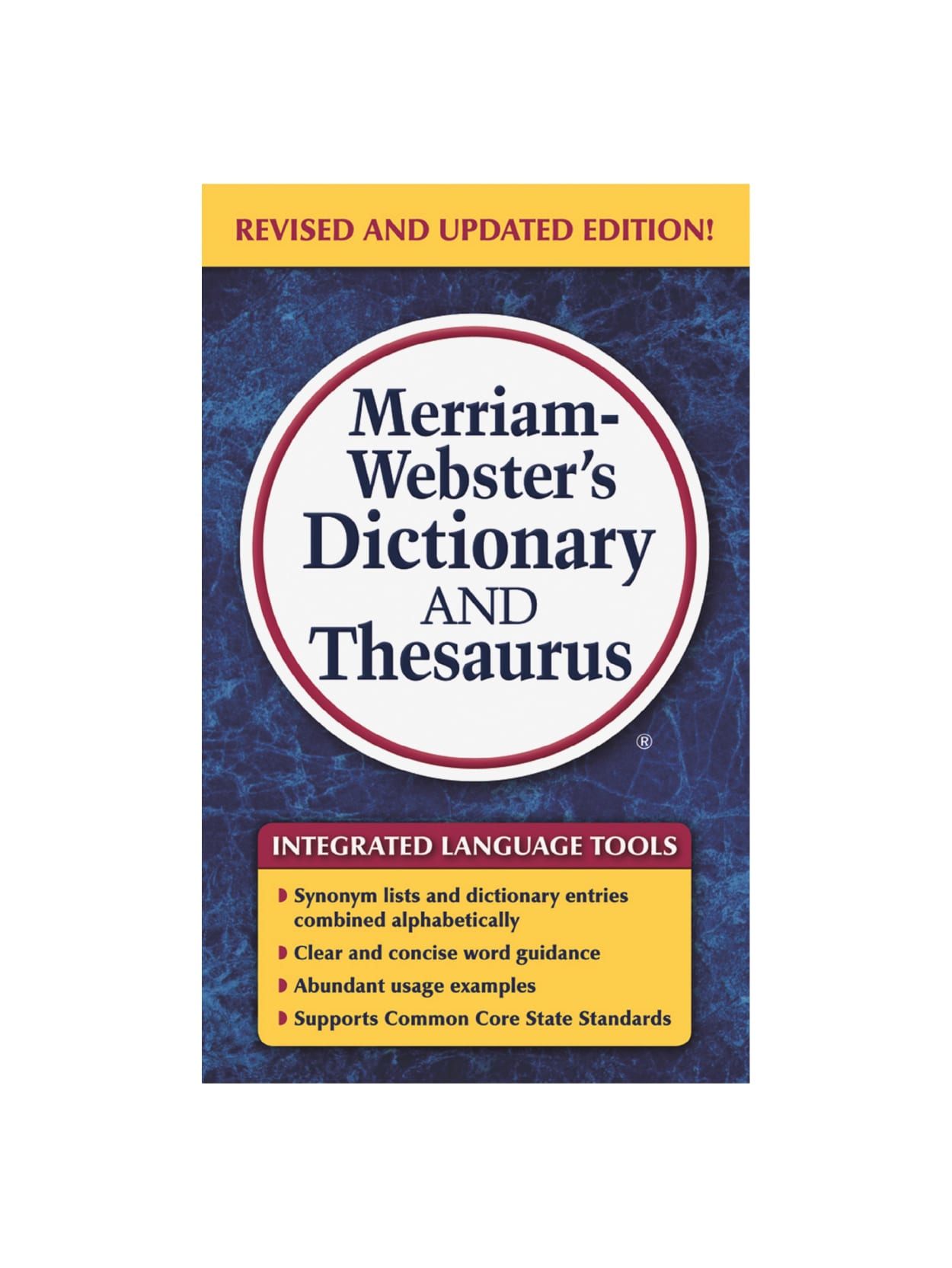 Merriam Websters Dictionarytheasaurus Ast Office Depot