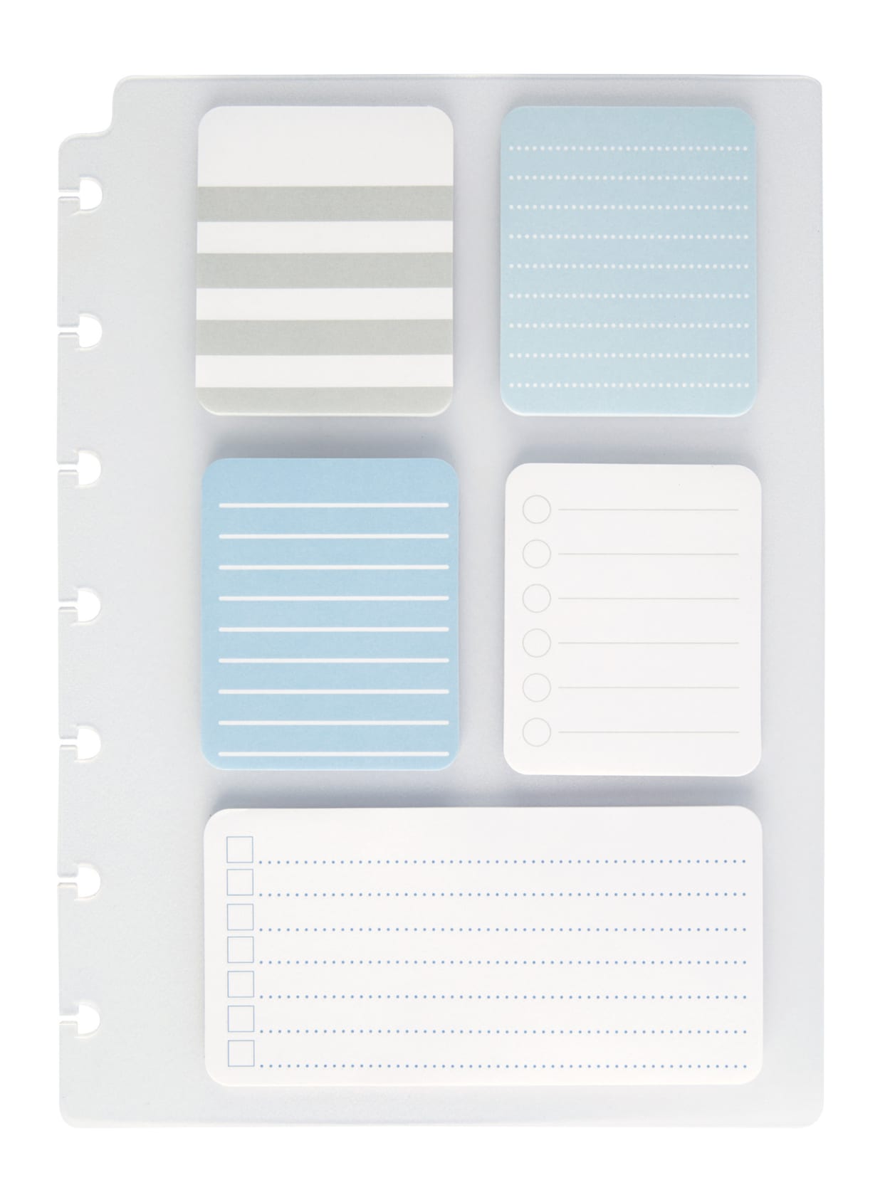 Tul Discbound Lined Sticky Note Pads Assorted Colors 25 Sheets Per Pad 1 Dashboard Of 5 Assorted Pads Office Depot