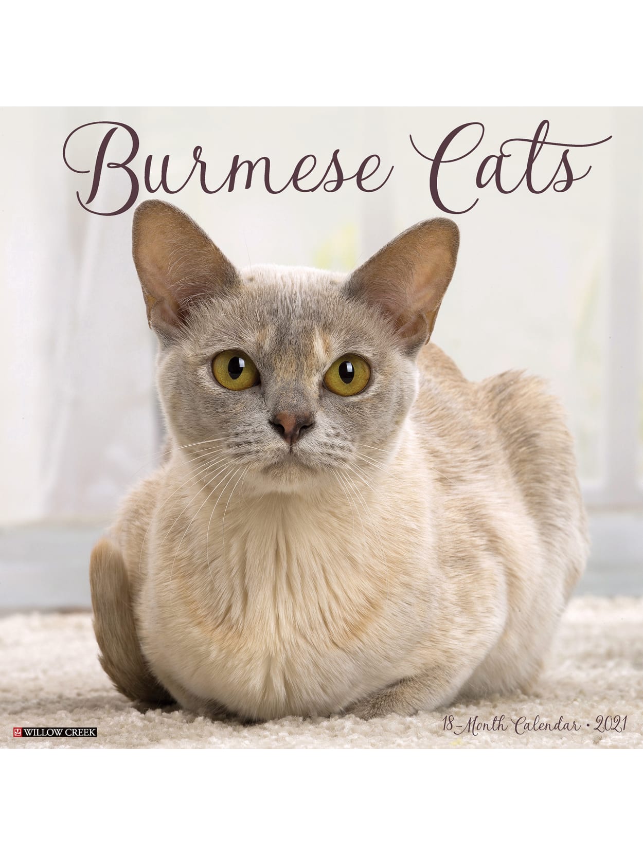 Willow Creek Animals Calendar Burmese Cats Office Depot