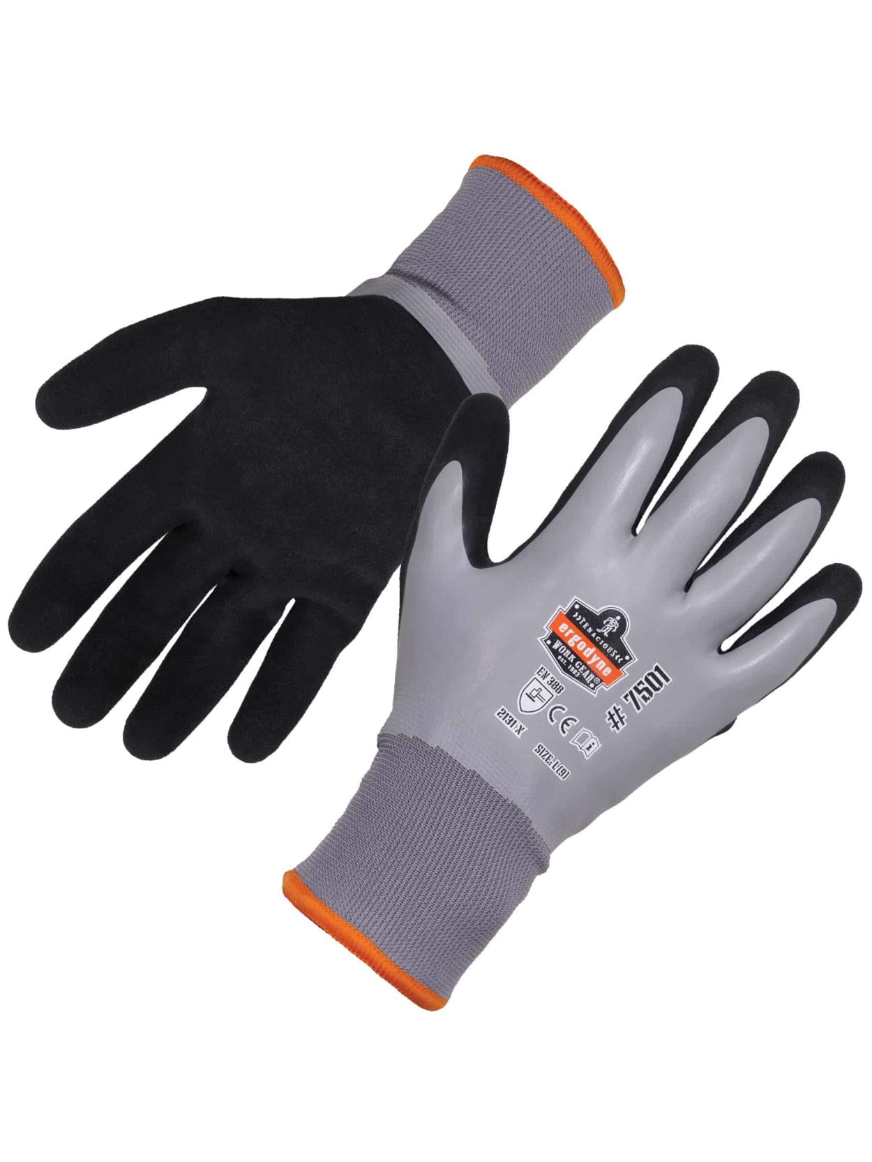 how to work in a glove