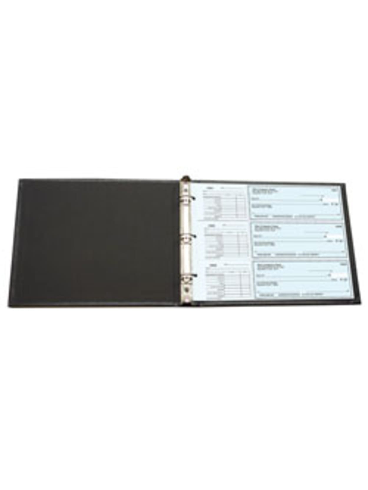 Custom Home Desk Binder Style 28 9 X 11 12 Black Office Depot