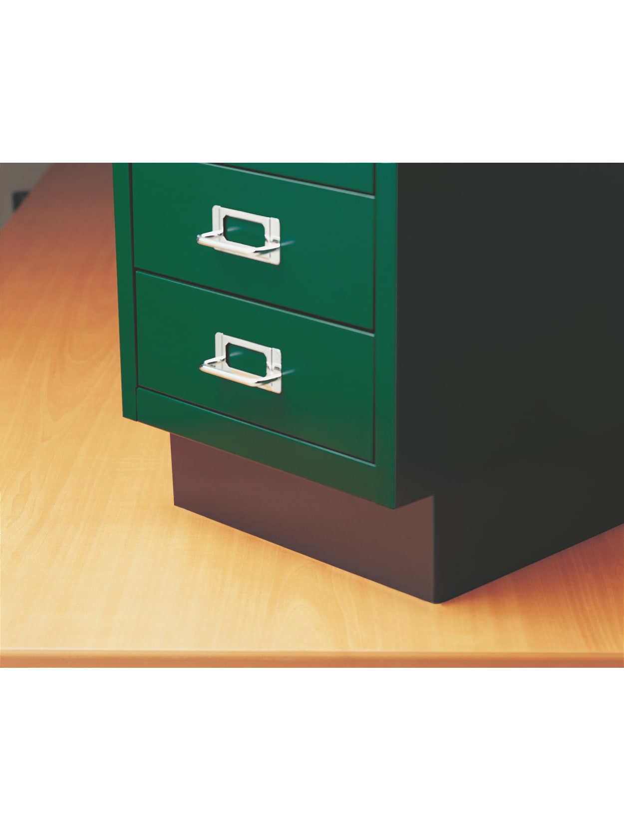 Bisley Plinth Base For Multidrawer Under Desk Cabinets 3 H X 11 W X 14 D Metal Black Office Depot