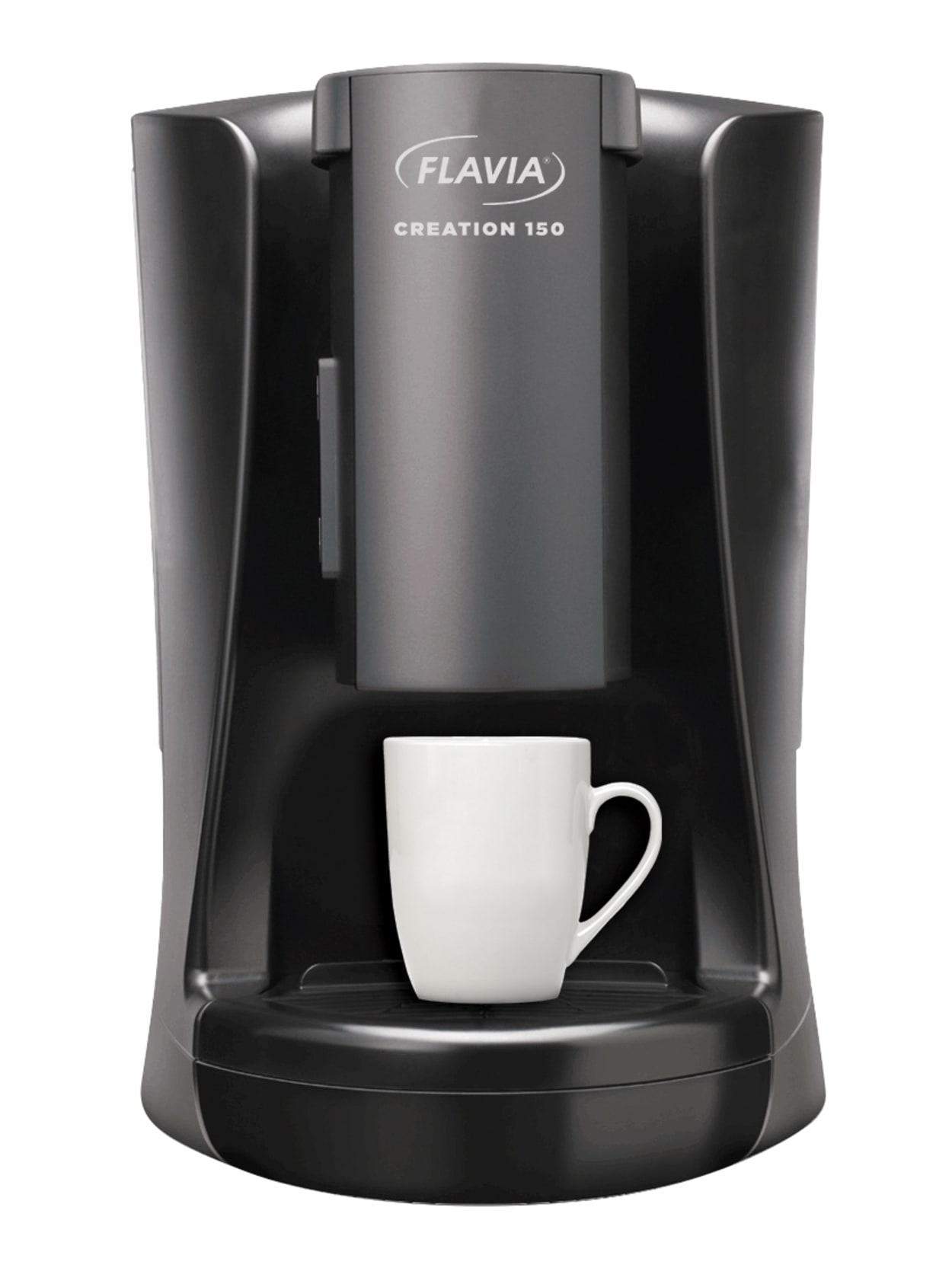 Flavia Creation 150 Brewer 14 716 H X 9 18 W X 13 12 D Blacktitanium Office Depot