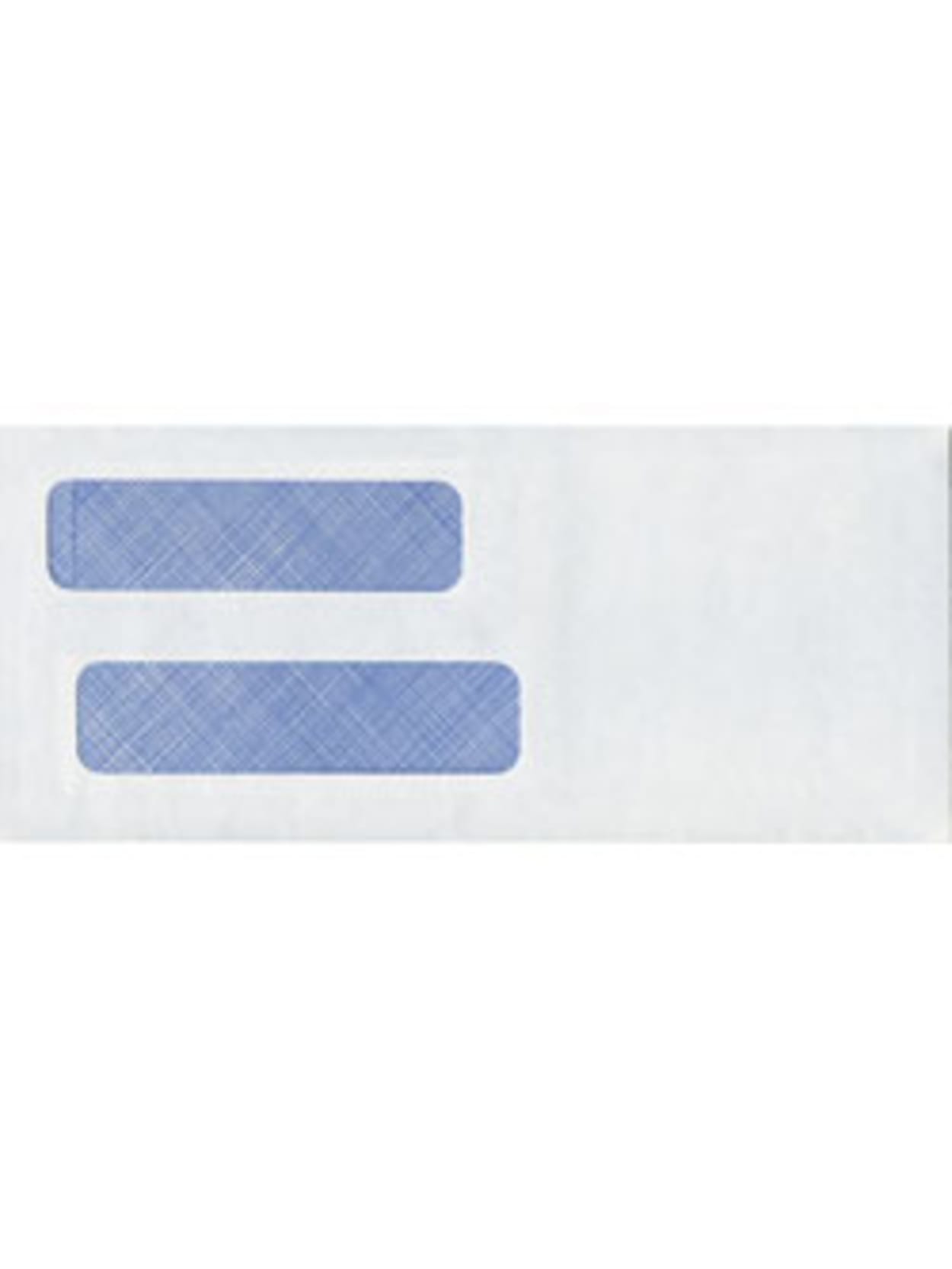 Custom Tinted Self Seal Double Window Envelopes 3 34 X 8 58 Box Of 250 Office Depot
