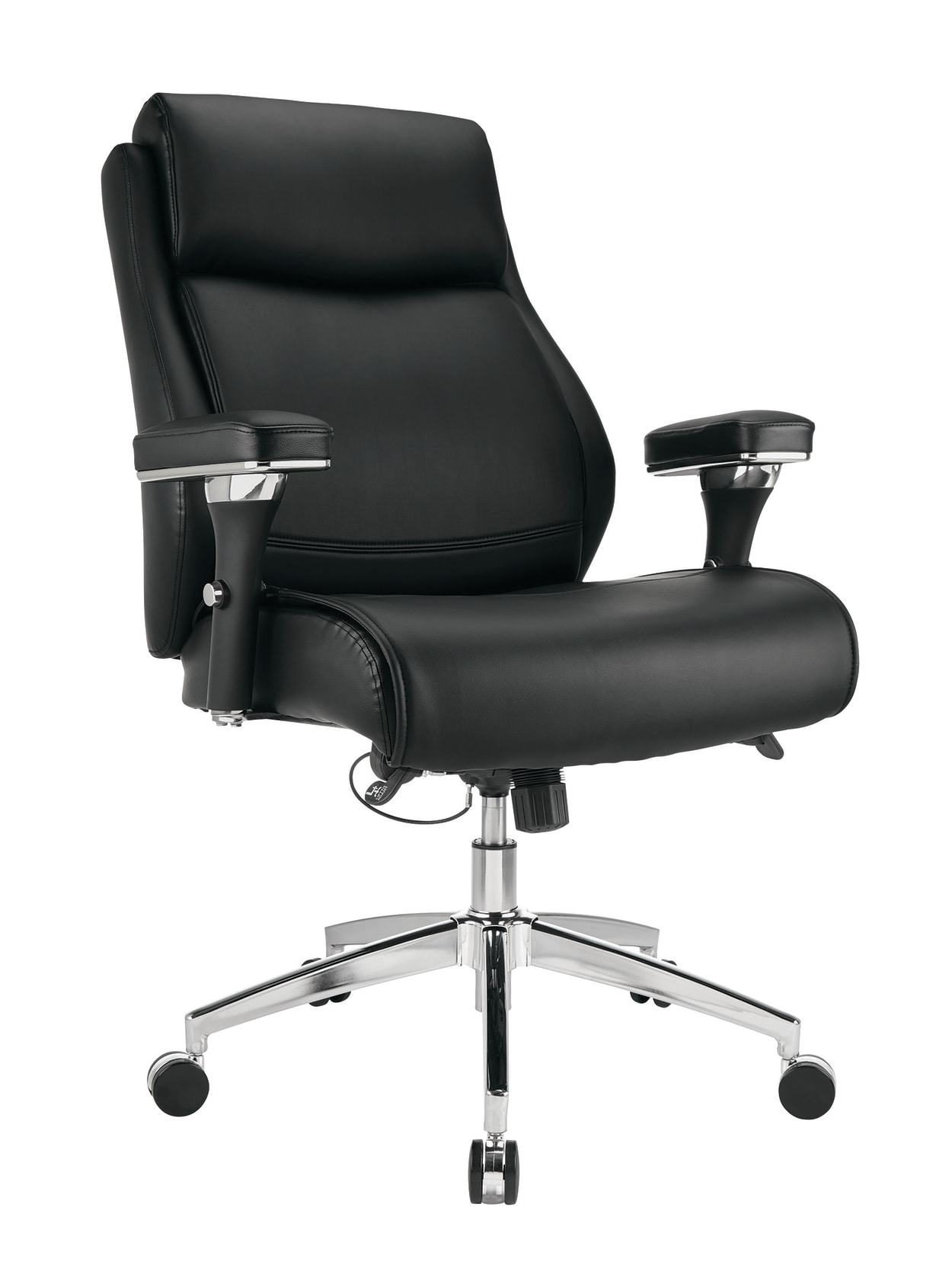 Realspace Modern Keera Chair Onyxchrome Office Depot