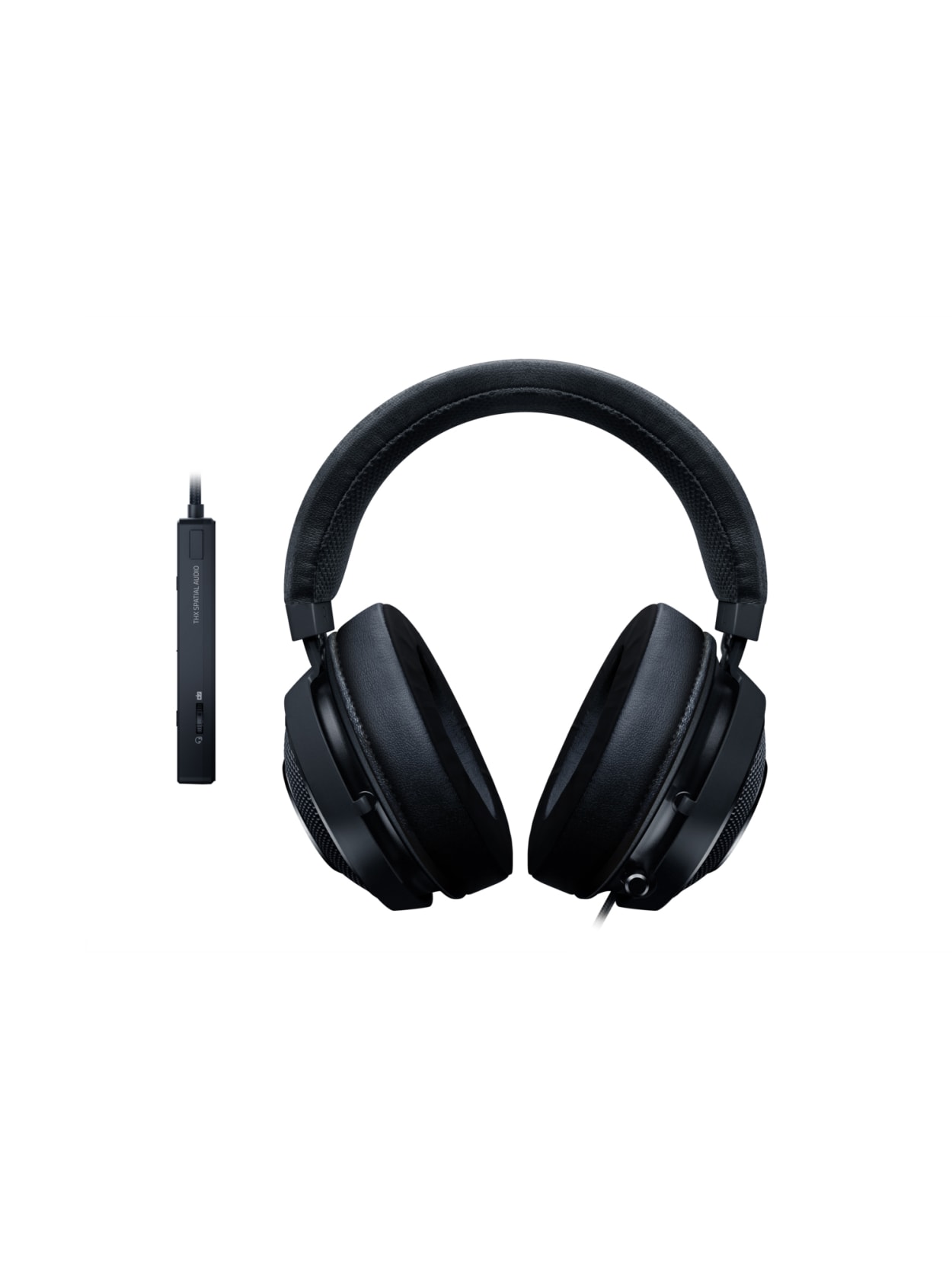 Razer Kraken Tournament Edition Headset Stereo Mini Phone Usb Wired 32 Ohm 12 Hz 28 Khz Over The Head Binaural Circumaural 4 27 Ft Cable Uni Directional Electret Condenser Microphone Black Office Depot