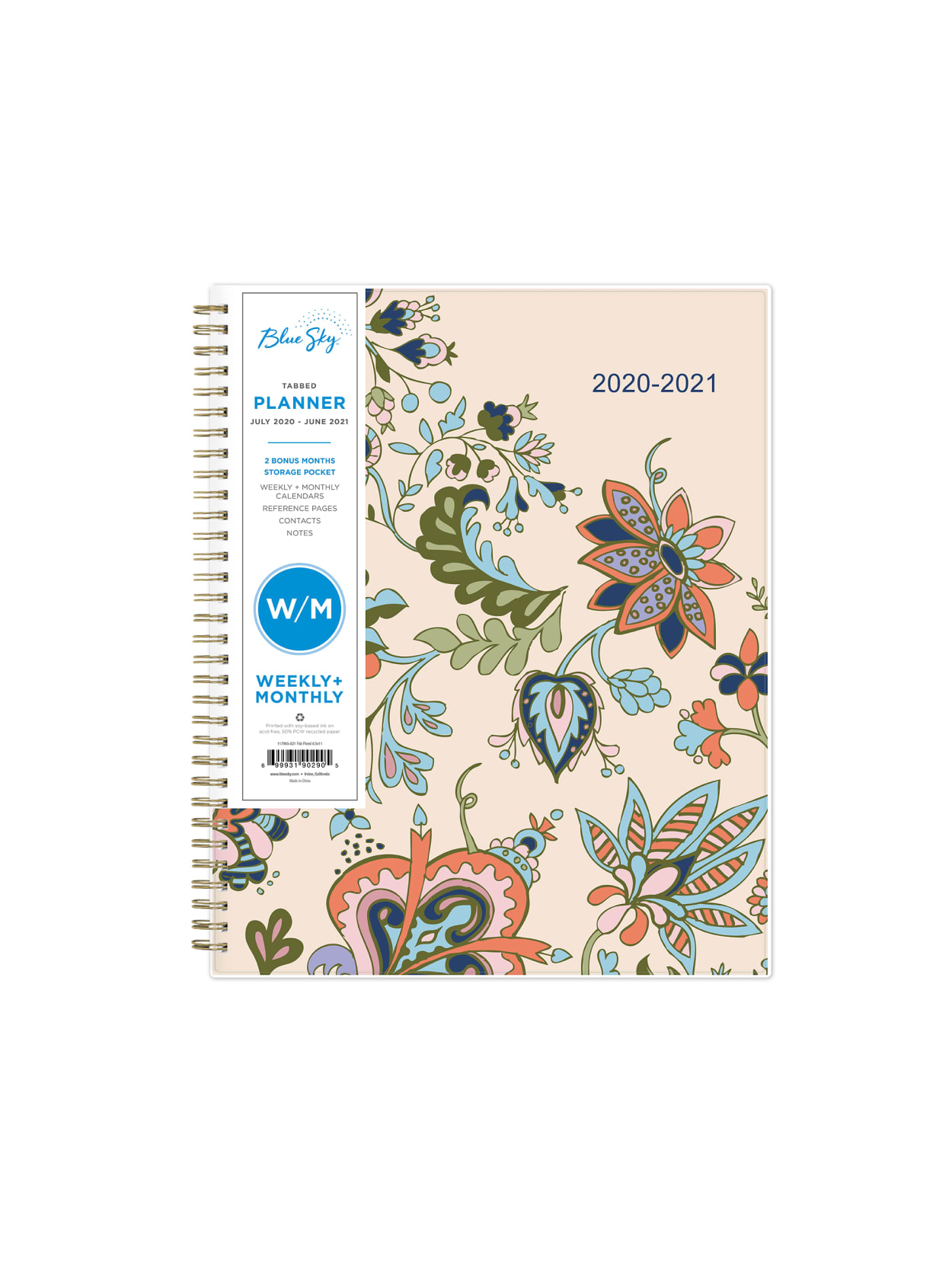 Blue Sky Academic Wm Planner 117905 A21 Office Depot