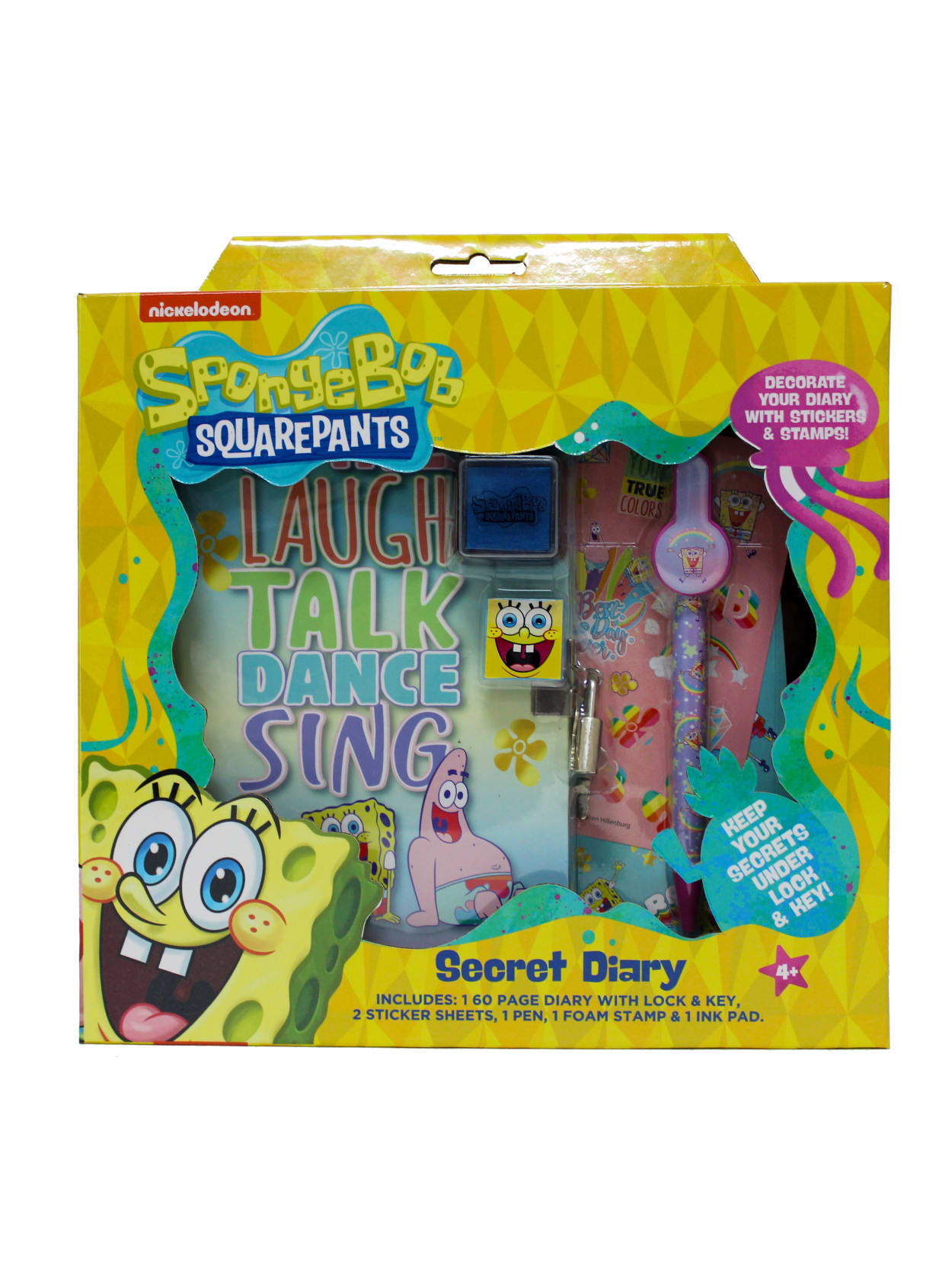 picture Spongebob Wearing A Towel inkology 6 piece diary sets spongebob squarepants 120 pages 60 sheets pack of 6 sets item 7905119