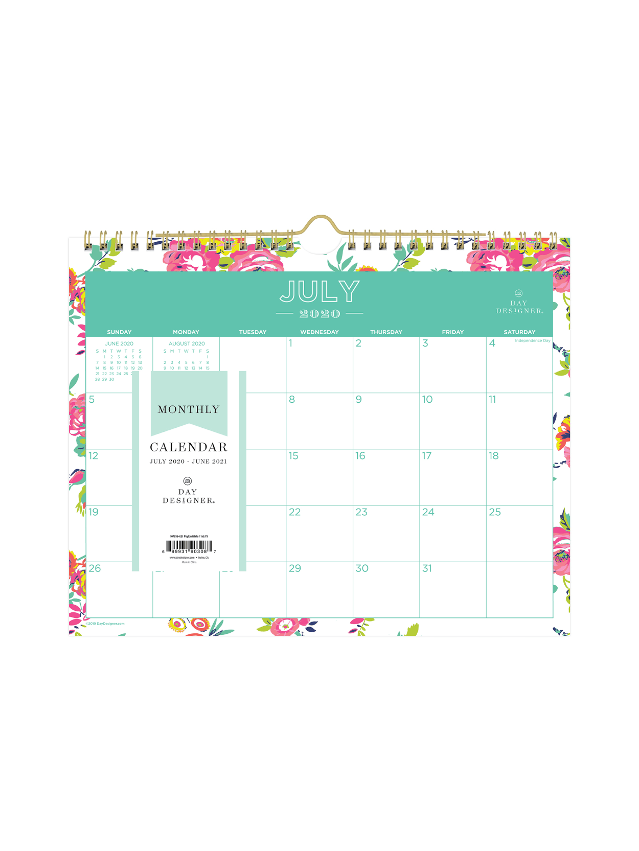 Day Designer Wall Calendar Peyton 107936 A Office Depot