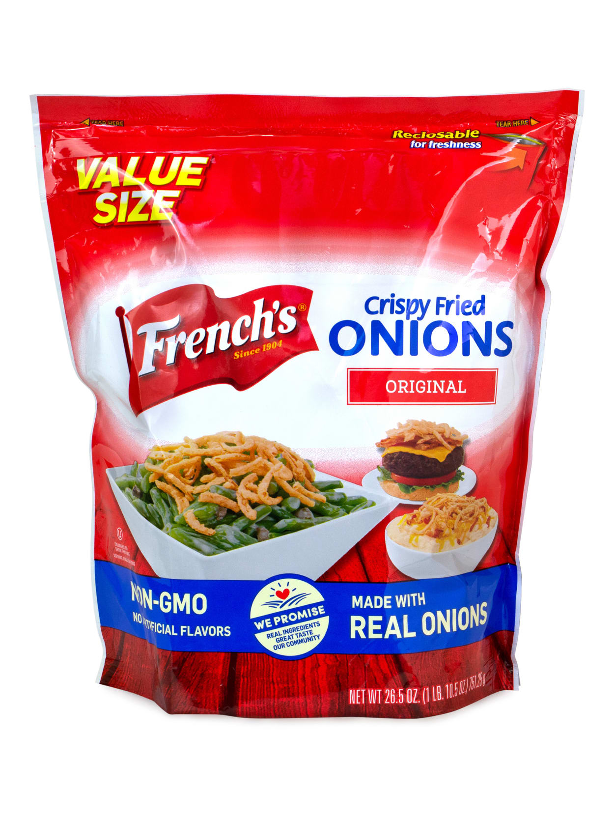 Frenchs Crispy Fried Onions 26 5 Oz Bag Office Depot My ballet friend's name was paige you need chicken broth, too. mccormick