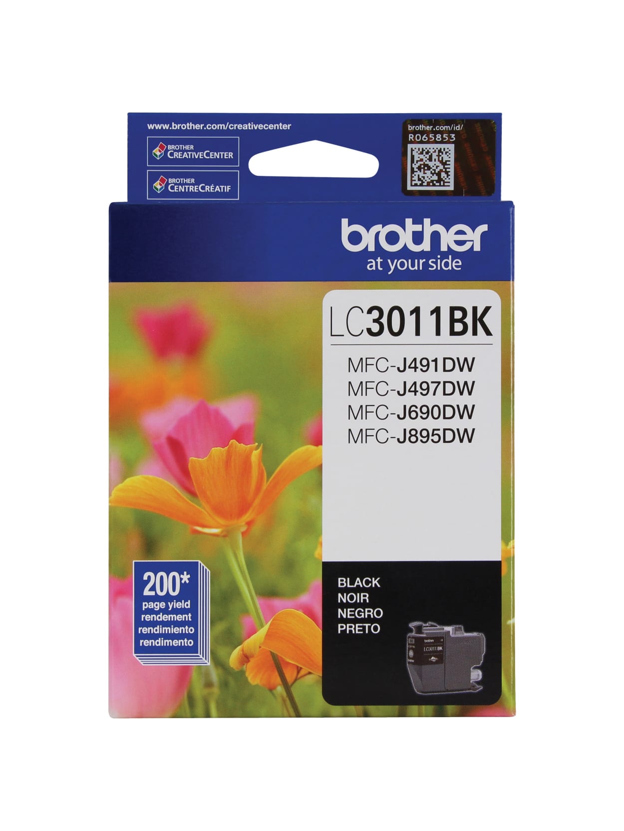 Brother Genuine Lc3011bks Black Ink Cartridge Office Depot The box says they should fit it, but they don't. brother