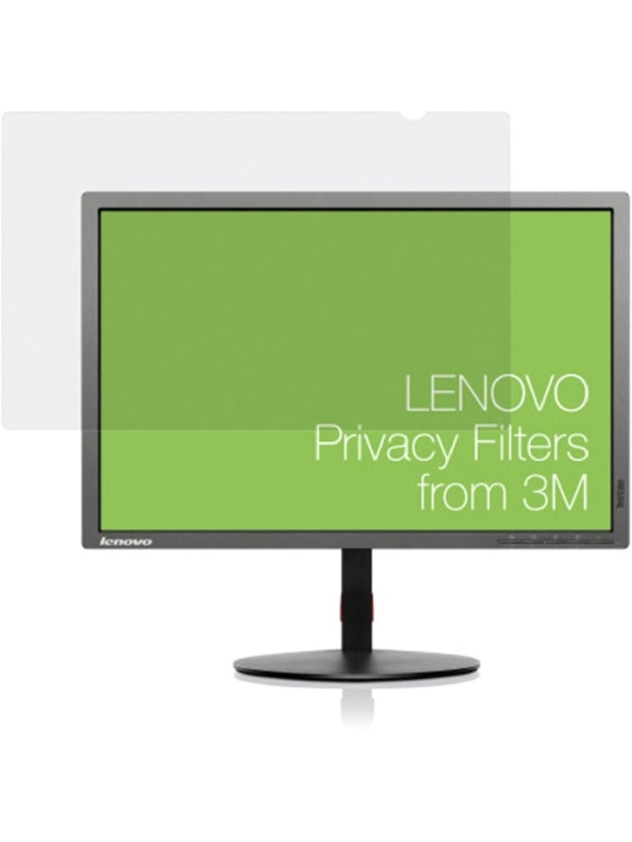 Lenovo 23 8w9 Monitor Privacy Filter From 3m For 23 8 Widescreen Lcd Monitor Scratch Resistant Office Depot