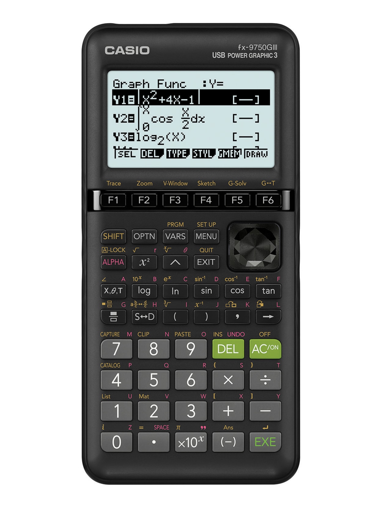 Casio Fx 9750giii Graphing Calculator Black Office Depot