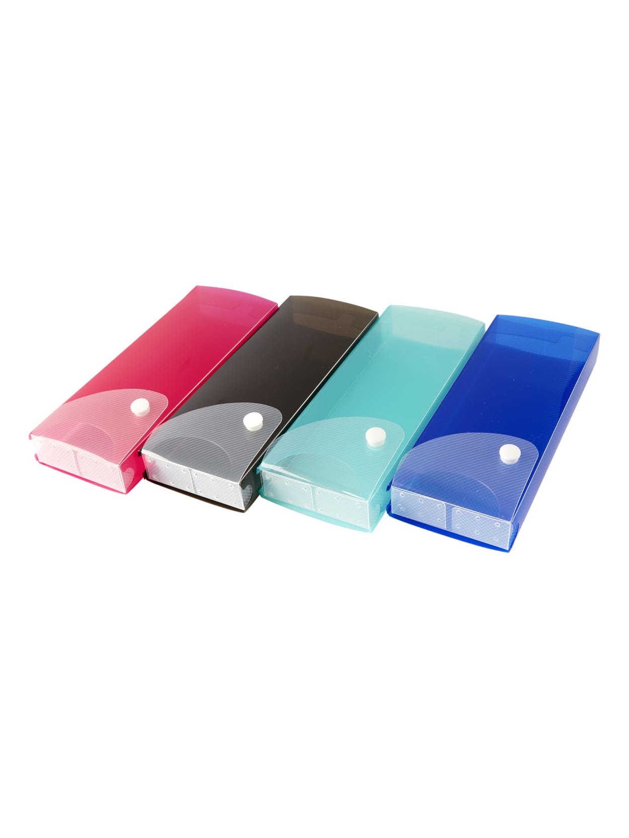 Textured Pencil Box Assorted Colors 