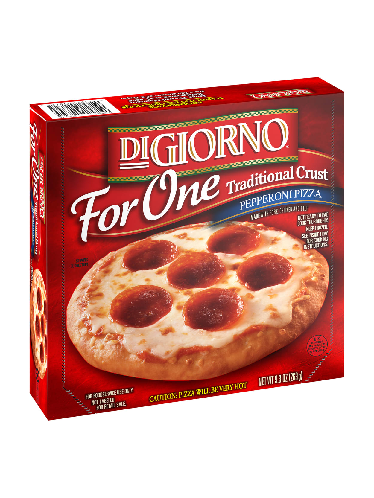 Digiorno Pepperoni Pizzas 9 3 Oz 3 Pk Office Depot