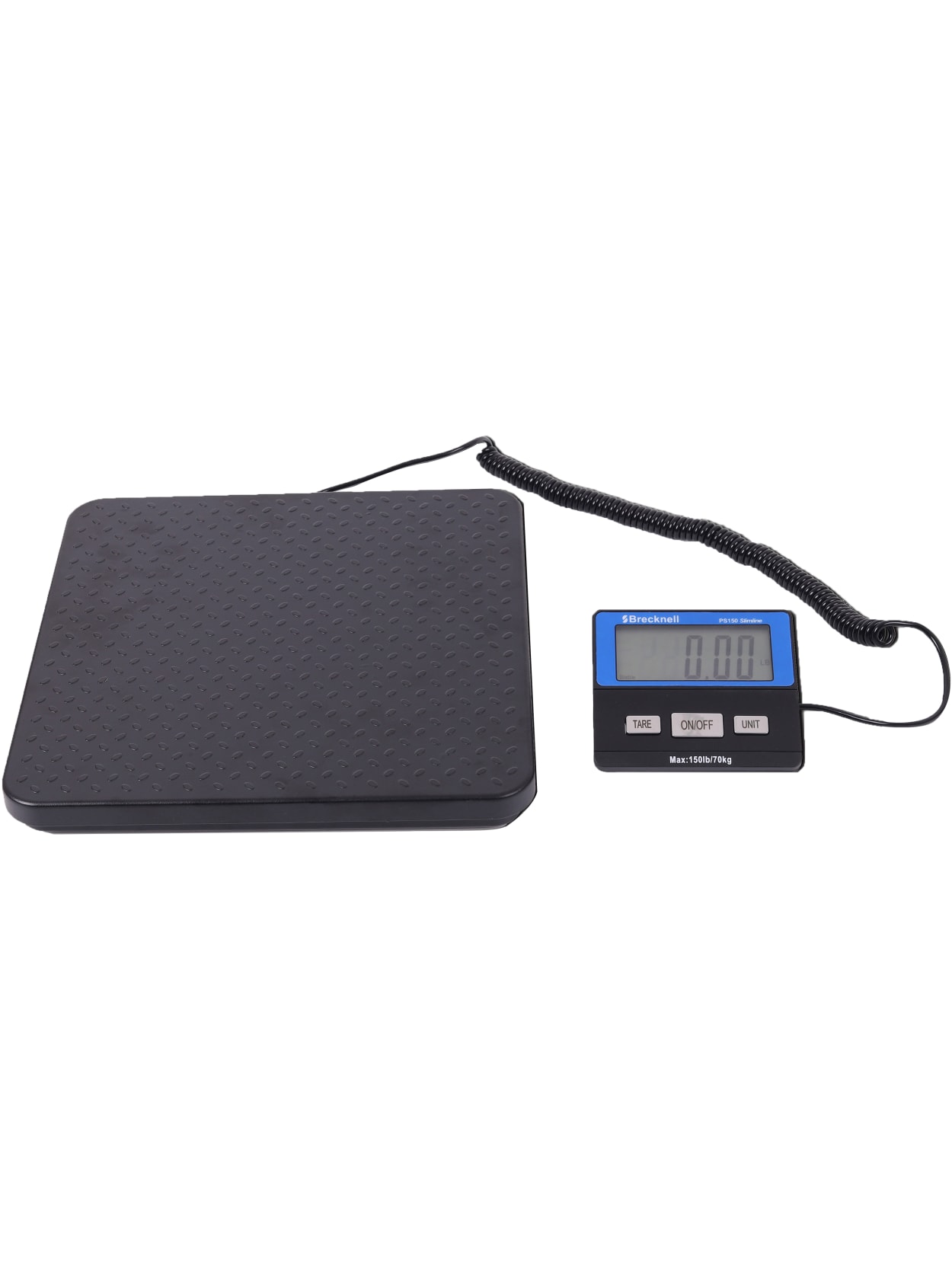 Brecknell Ps150 Slimline Digital Scale 150lb Office Depot This is a weight converter that can convert kilograms(kg) to pounds(lb), or pounds to kilograms, accept decimal and fractional numbers, with calculation formulas, virtual scales and pointer, we can easily understand the convert 70 kg to lb : brecknell
