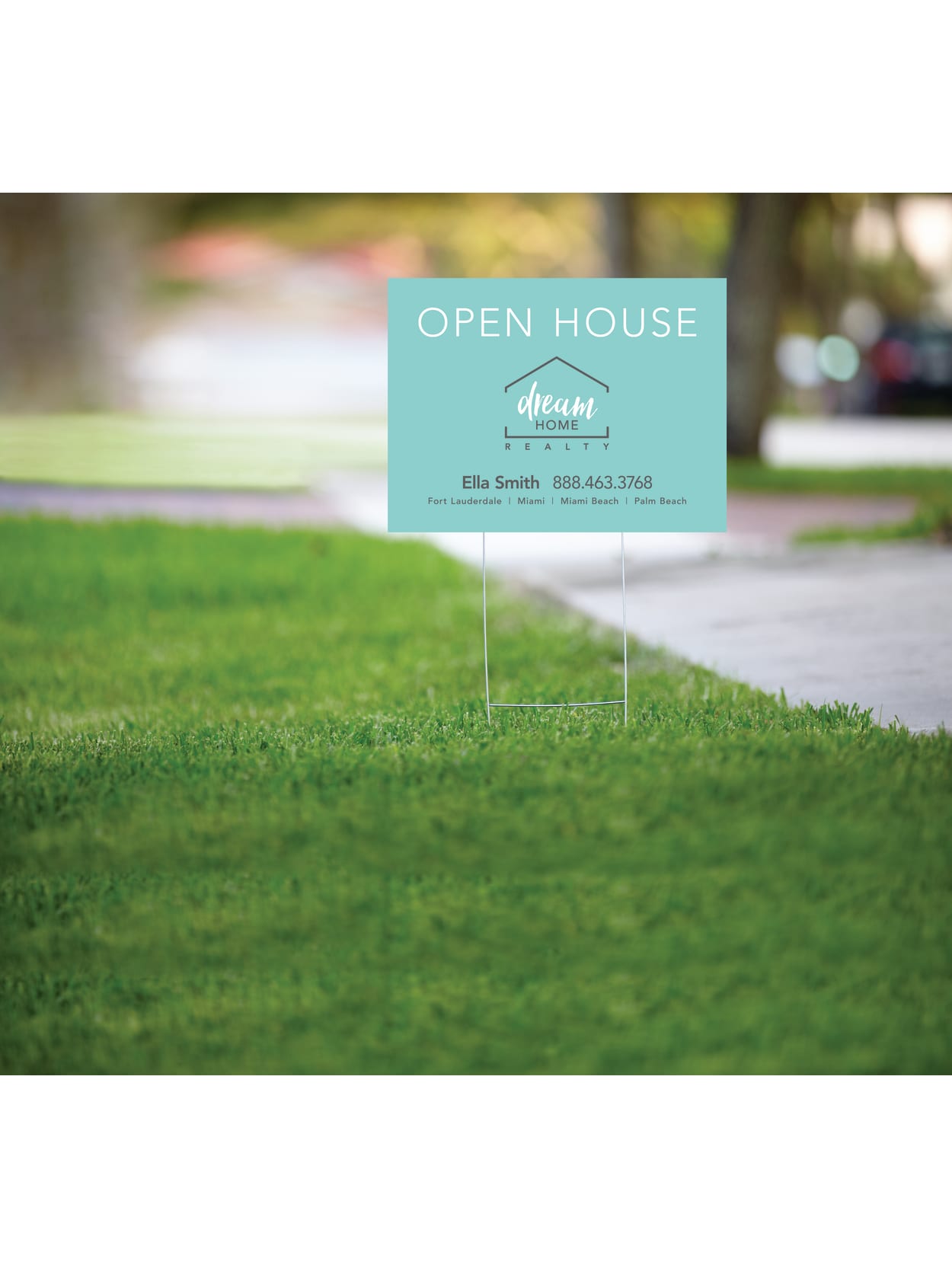 staples yard sign printing