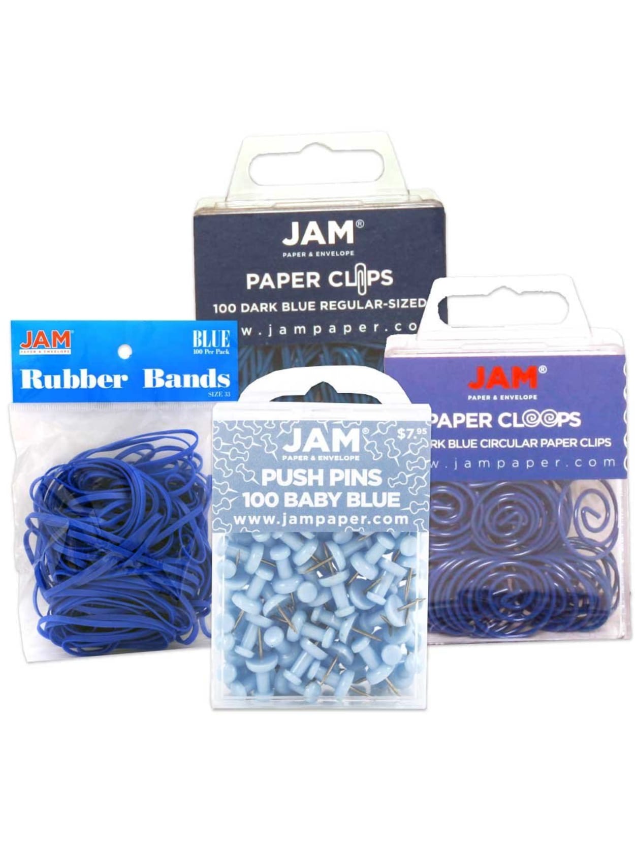 rubber coated binder clips