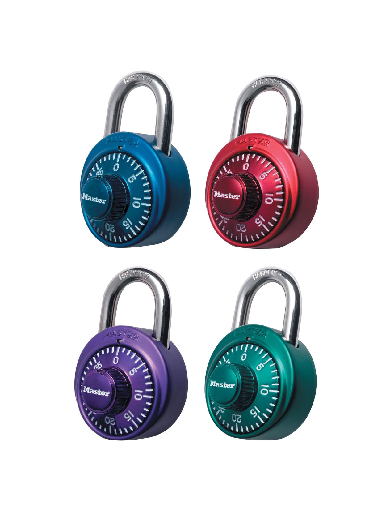 Master Lock Extreme Color Combination Lock Assorted Colors No