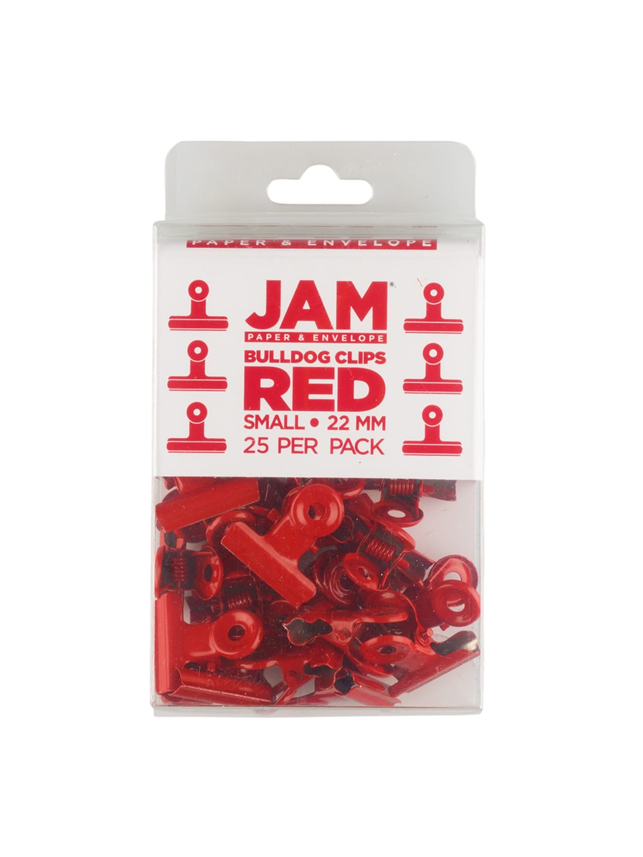 red binder clips