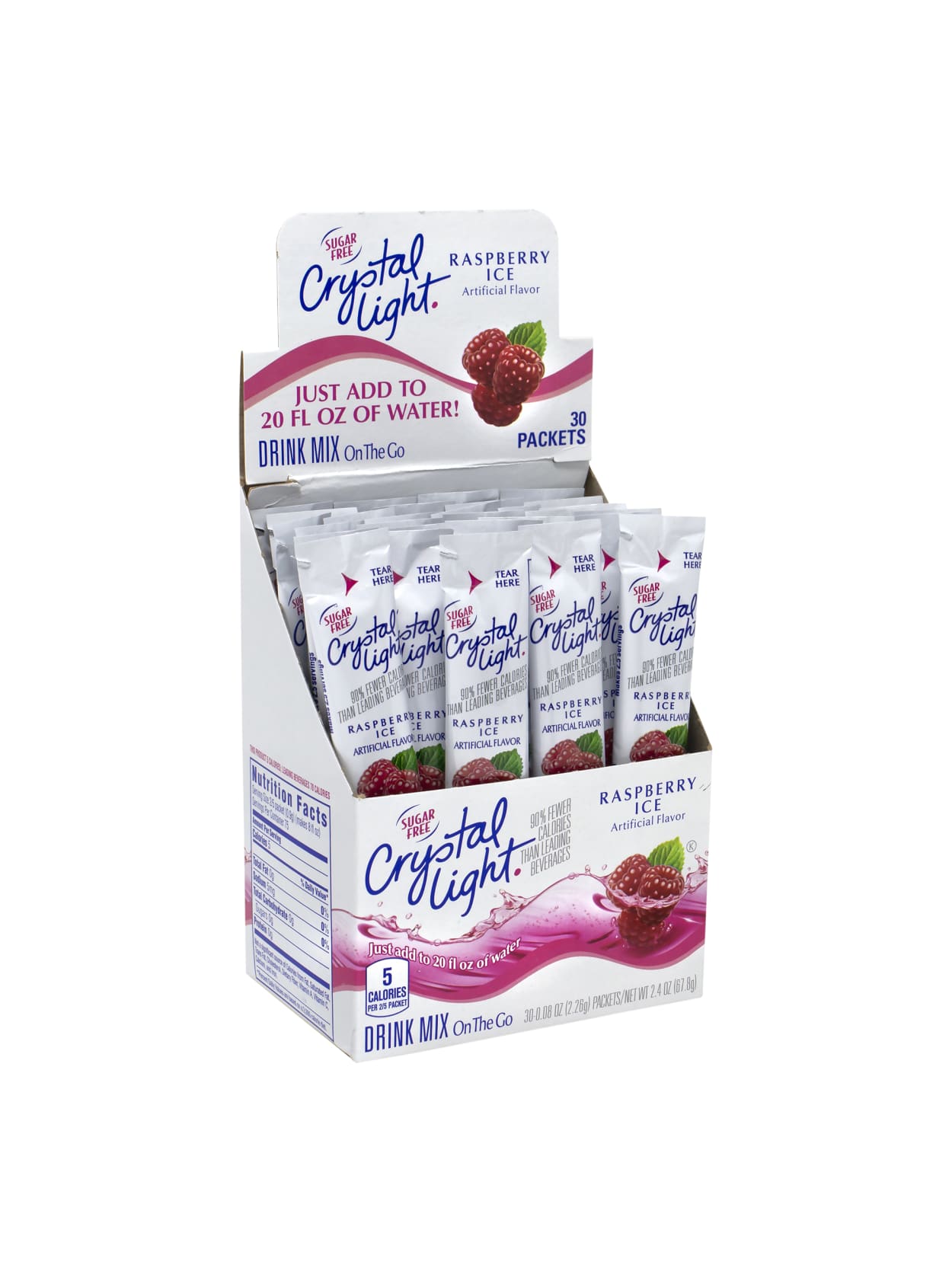 Crystal Light Raspberry Drink Mix 60 Packets Office Depot I decided to go with the oat flour. crystal light