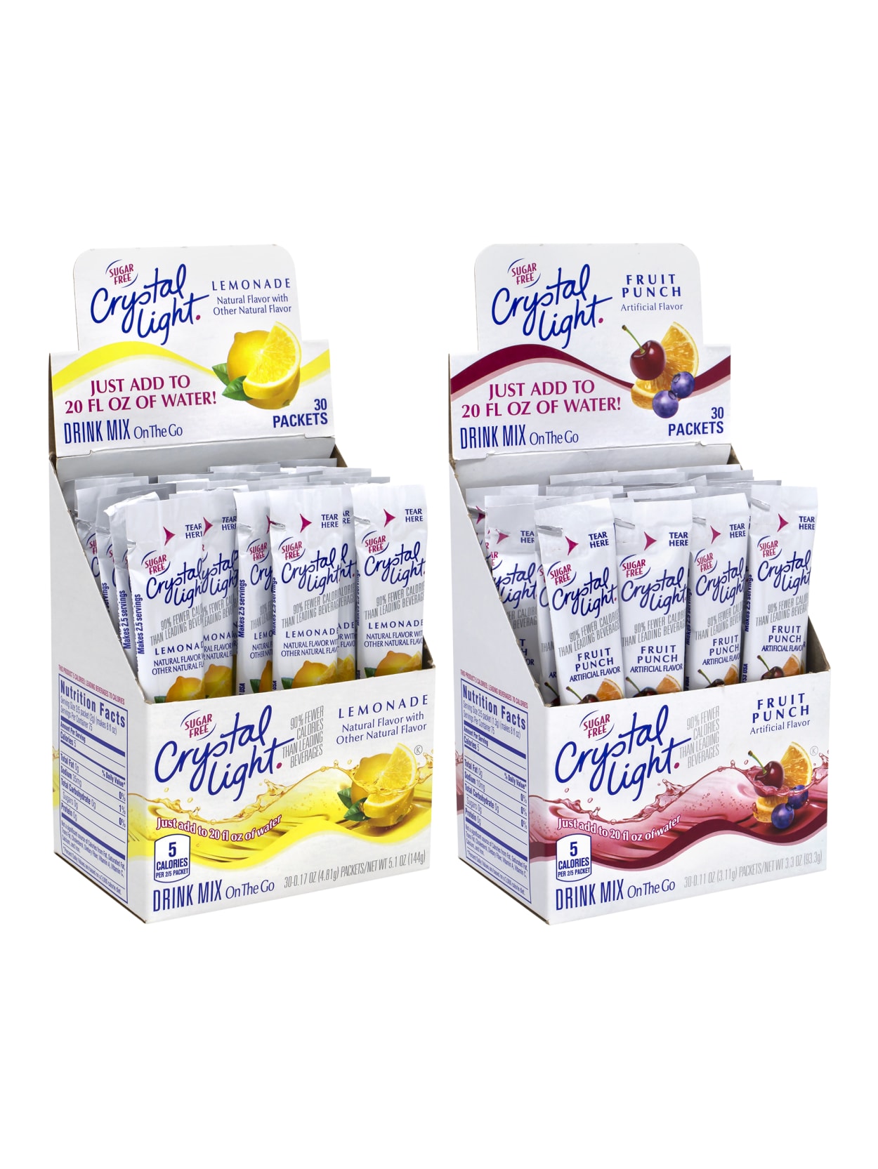 Crystal Light On The Go Raspberry Lemonade Drink Mix 10 0 08 Oz Box Powdered Drink Mixes Meijer Grocery Pharmacy Home More