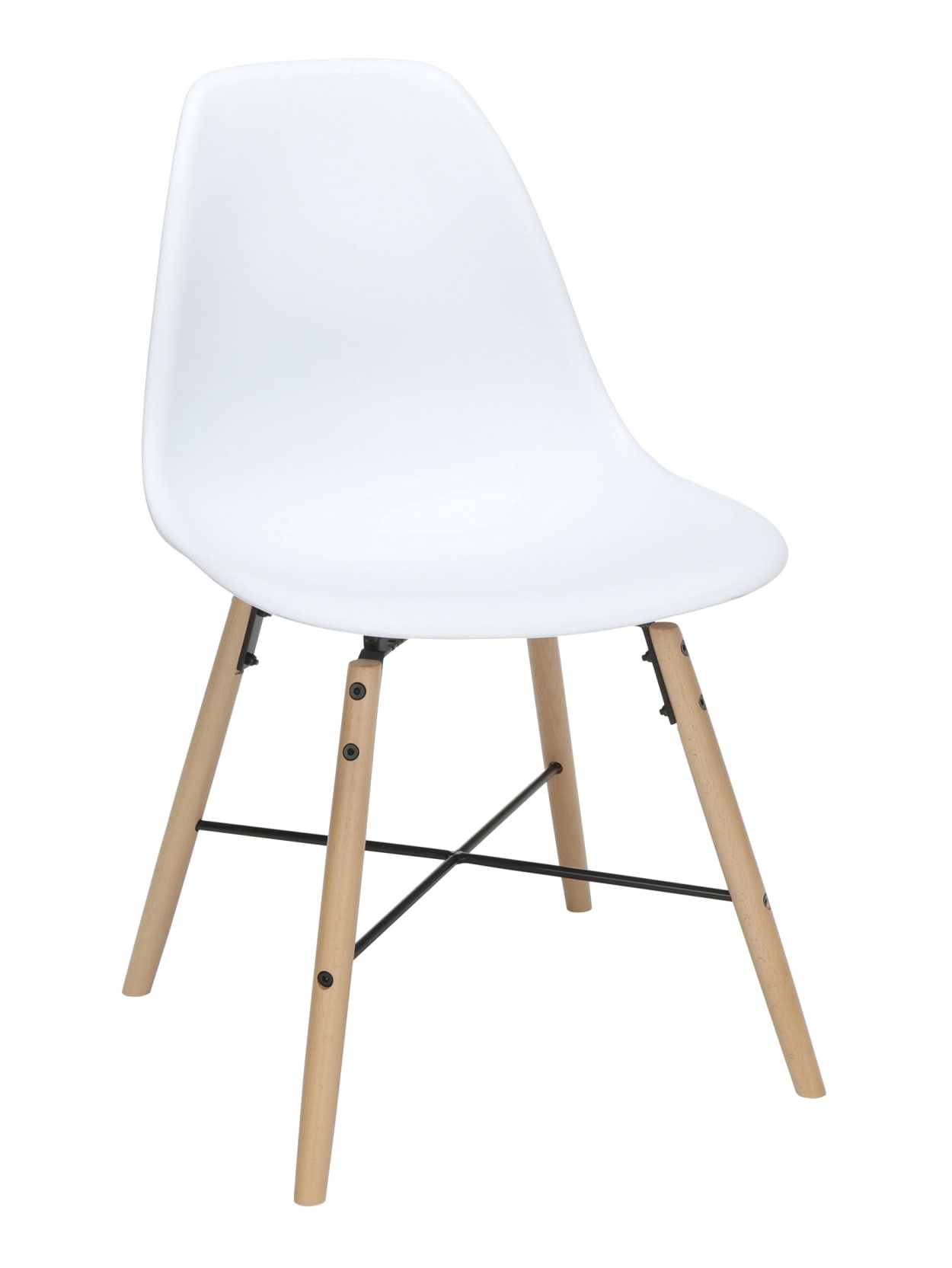 Ofm 161 Molded Dining Chairs White 4pk Office Depot