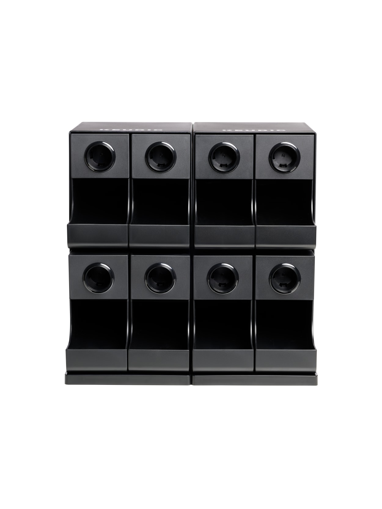 Keurig Premium 8 Sleeve K Cup Pod Storage Rack 18 38 H X 16 38 W X 21 14 D Blacksilver Office Depot