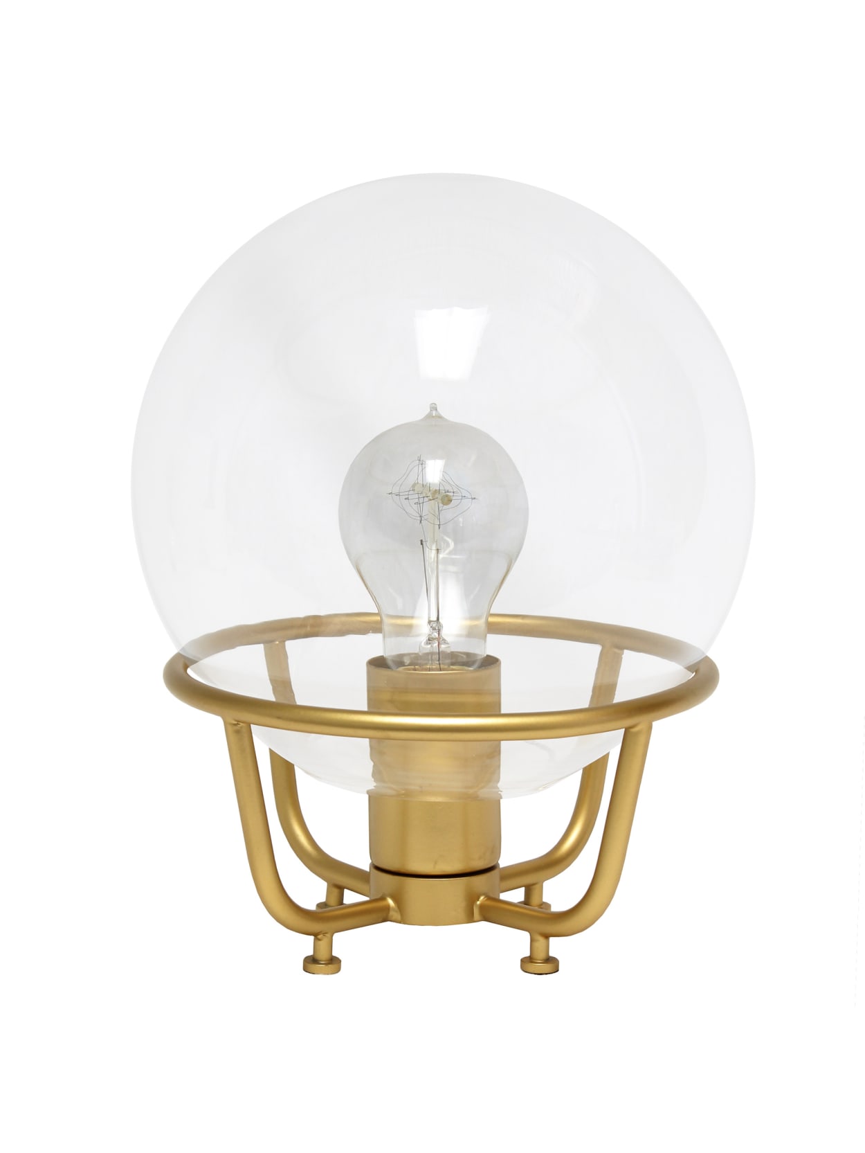 Lalia Home Old World Globe Glass Table Lamp 20 H Clear Shadematte Gold Base Office Depot More than 2000 clear glass globe table lamp at pleasant prices up to 116 usd fast and free worldwide shipping! all the rages