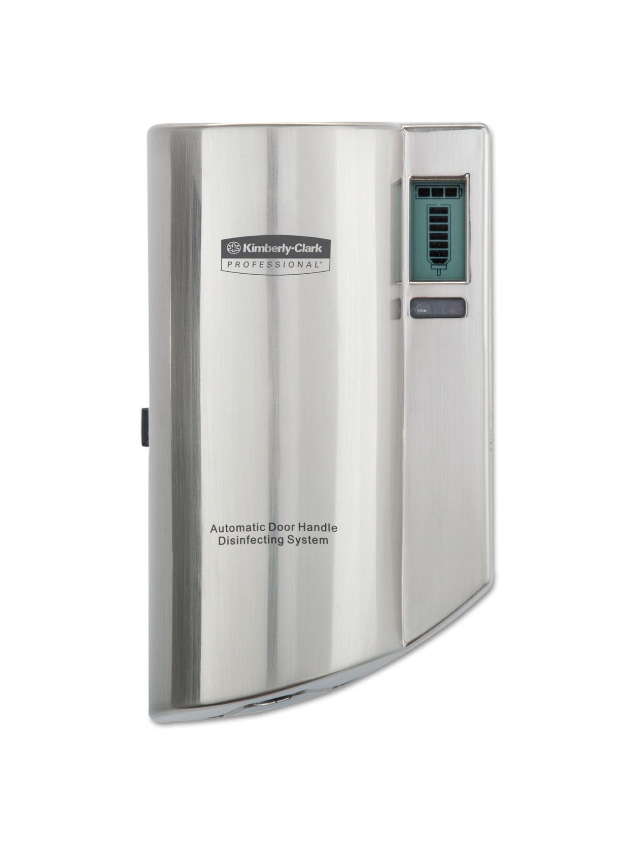 Kimberly Clark Automatic Door Handle Disinfectant Dispenser Silver Office Depot