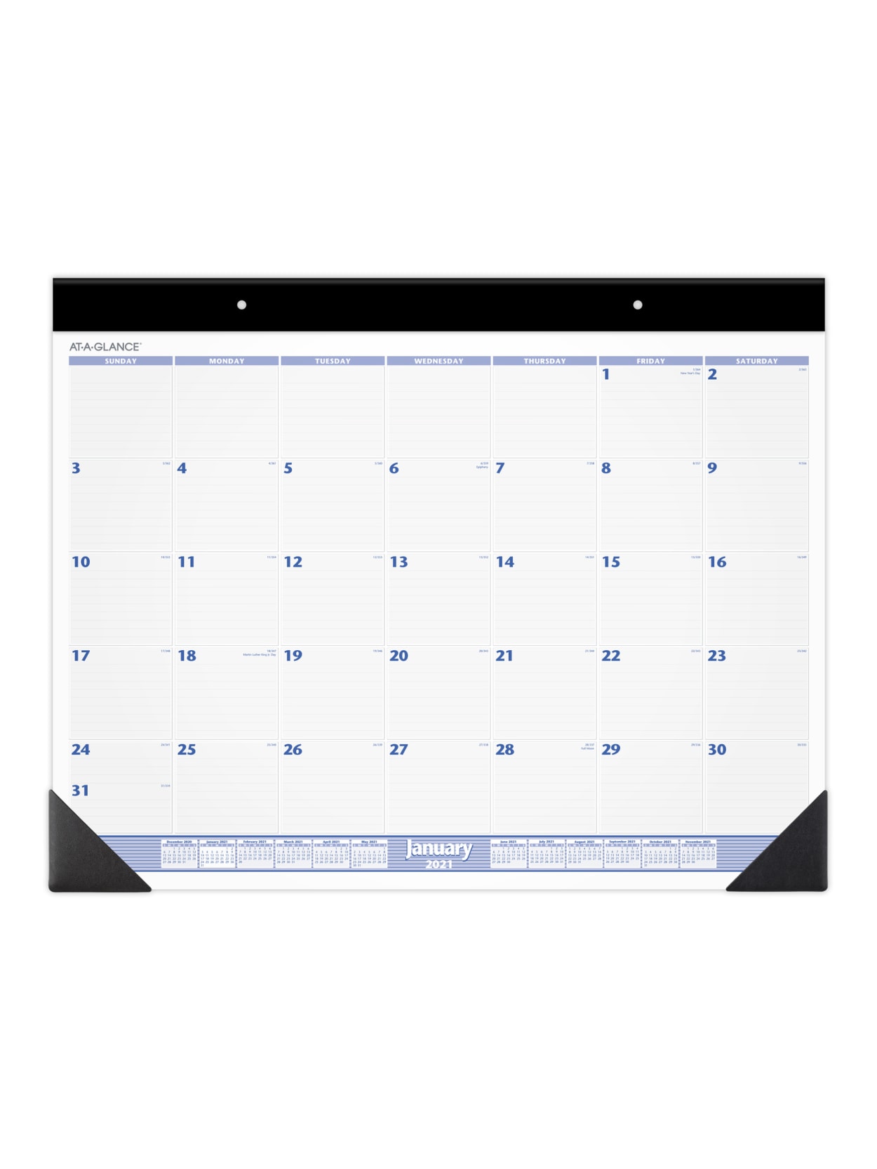 At A Glance Desk Calendar