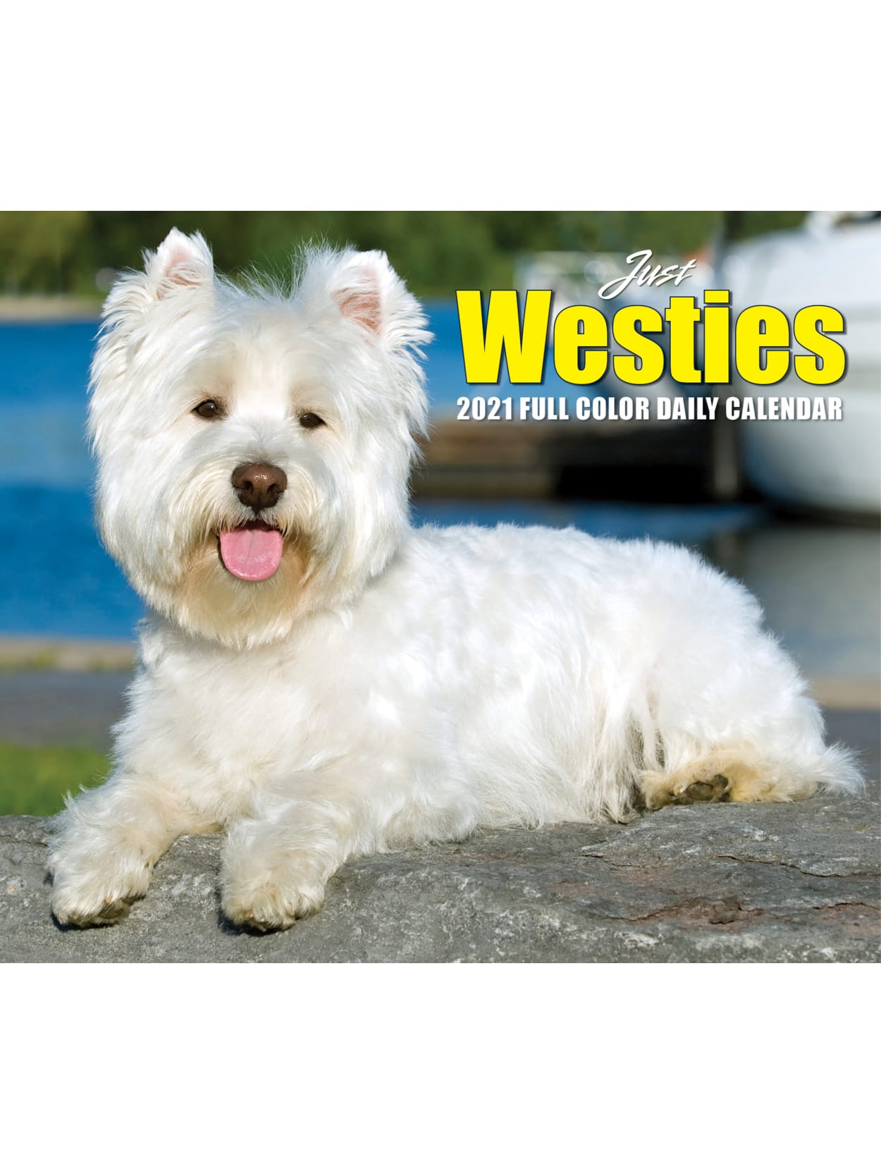 westie pocket calendar 2021