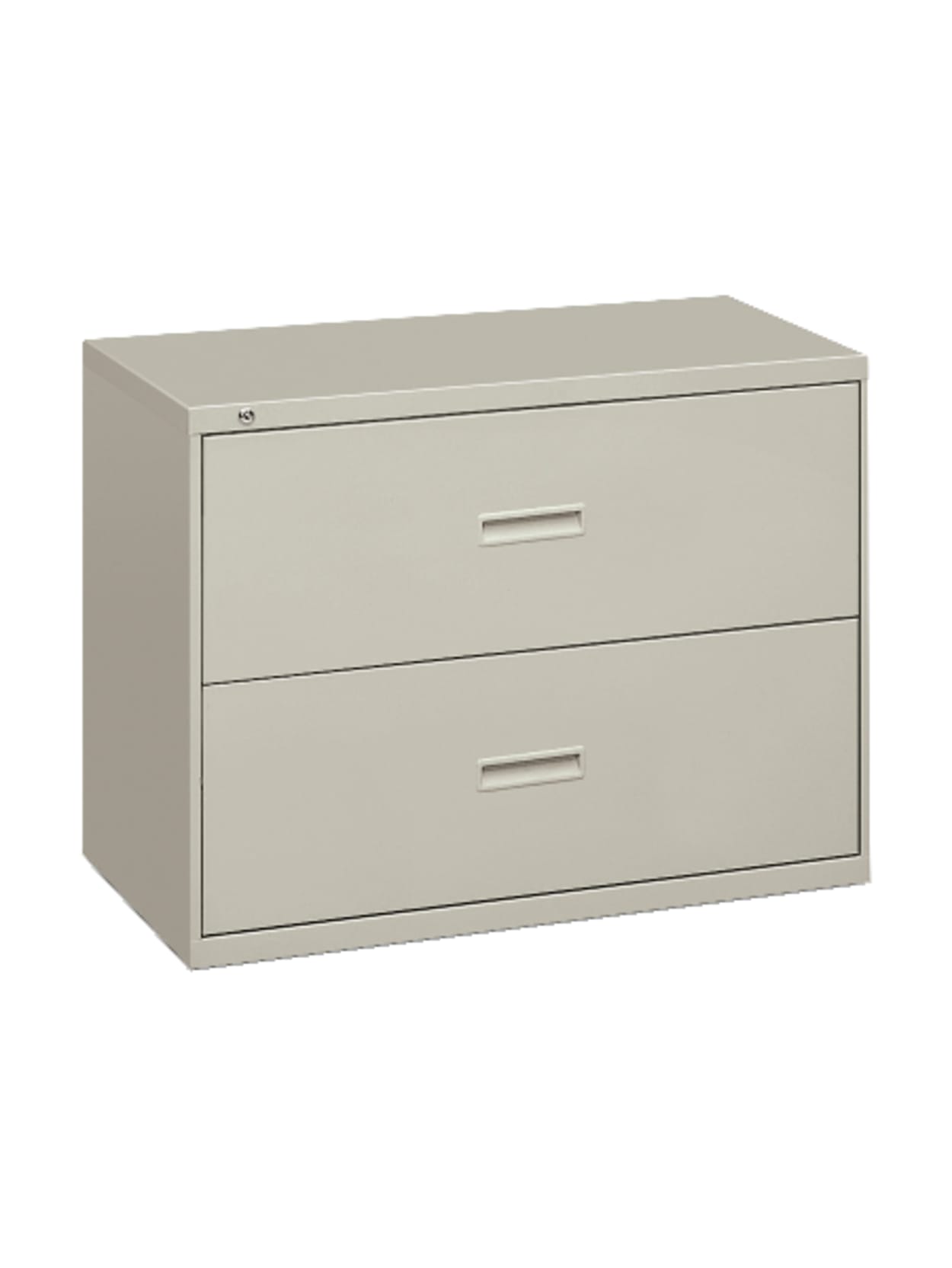 hon 2 drawer lateral file cabinet on Basyx By Hon 400 36 W Lateral 2 Drawer File Cabinet Metal Light Gray Office Depot