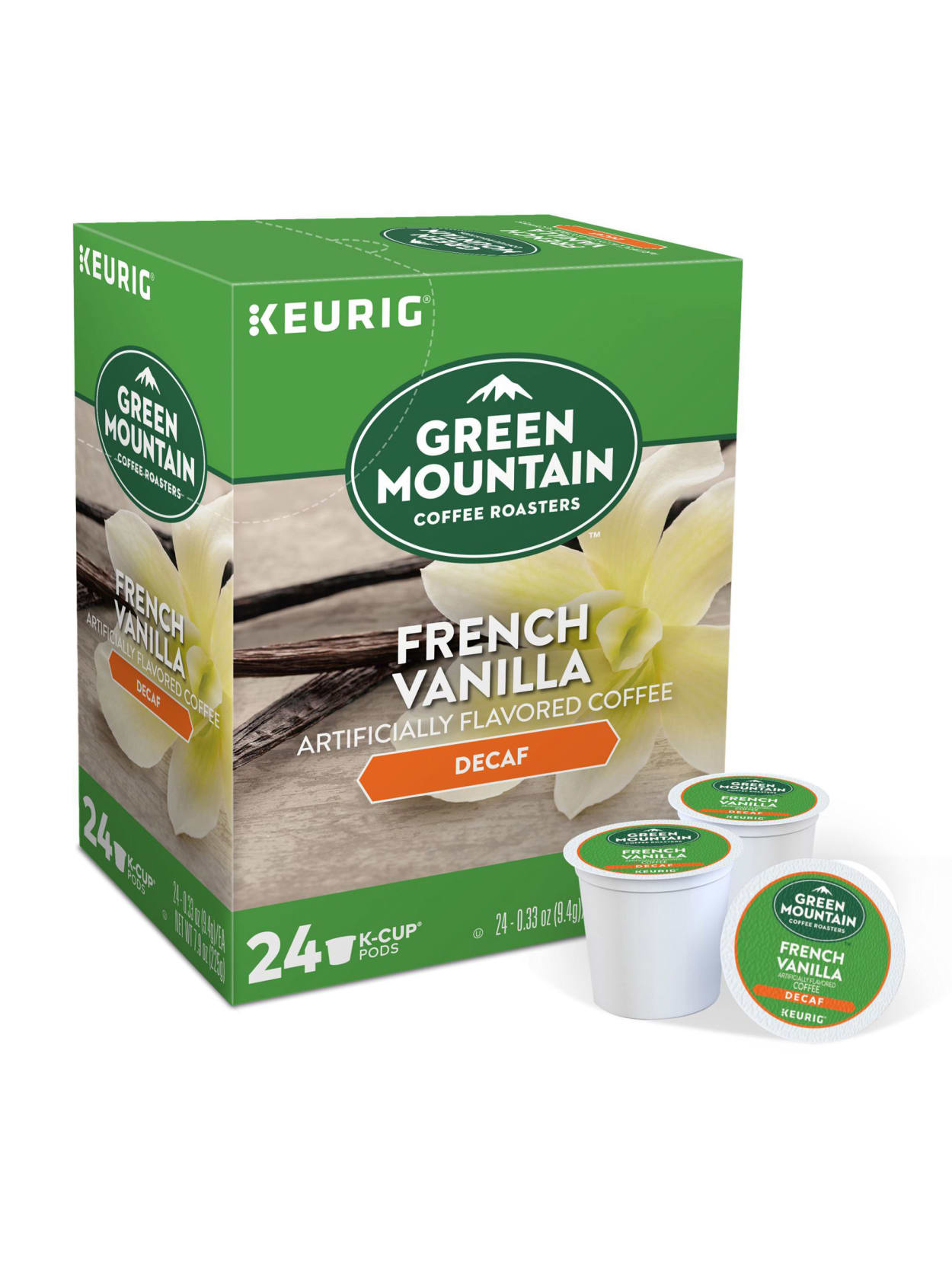Green Mountain French Vanilla Decaf Office Depot
