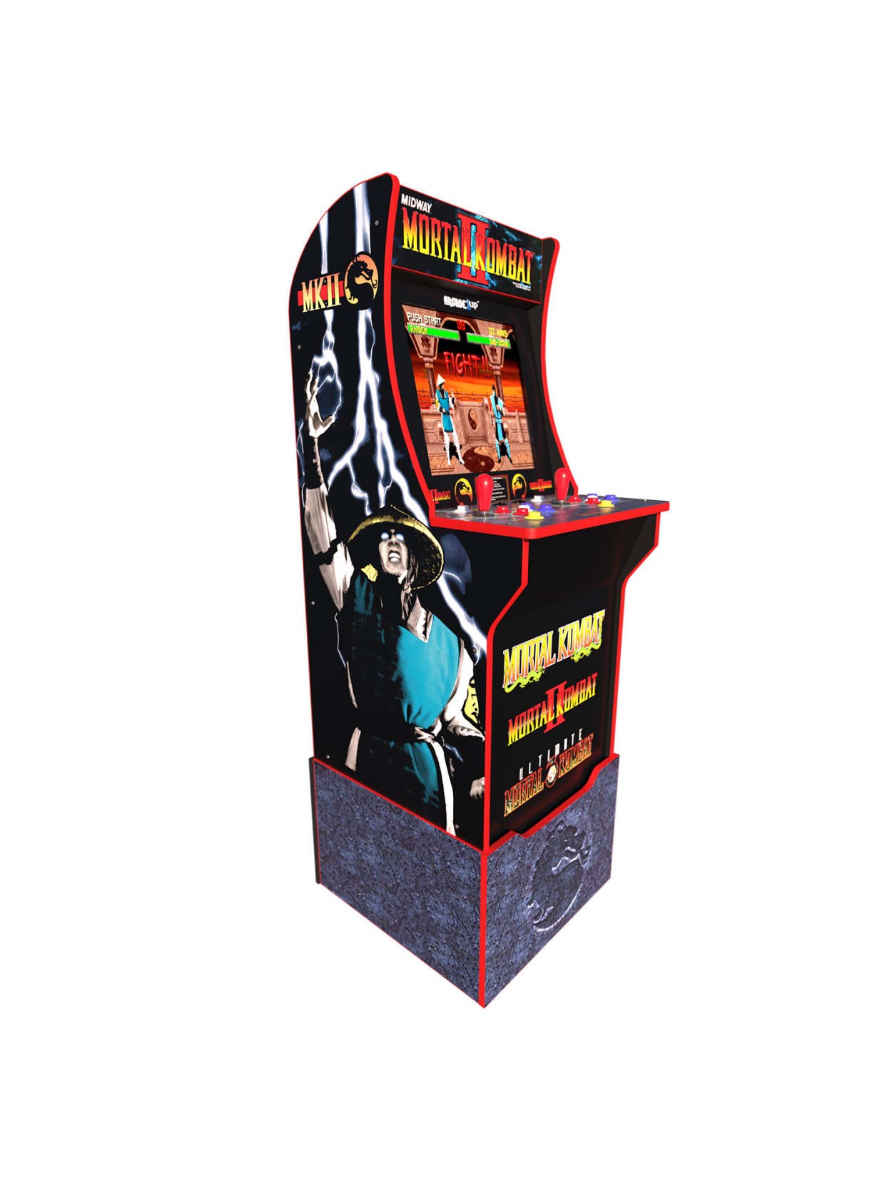 Arcade1up Mortal Kombat Home Arcade Machine Office Depot