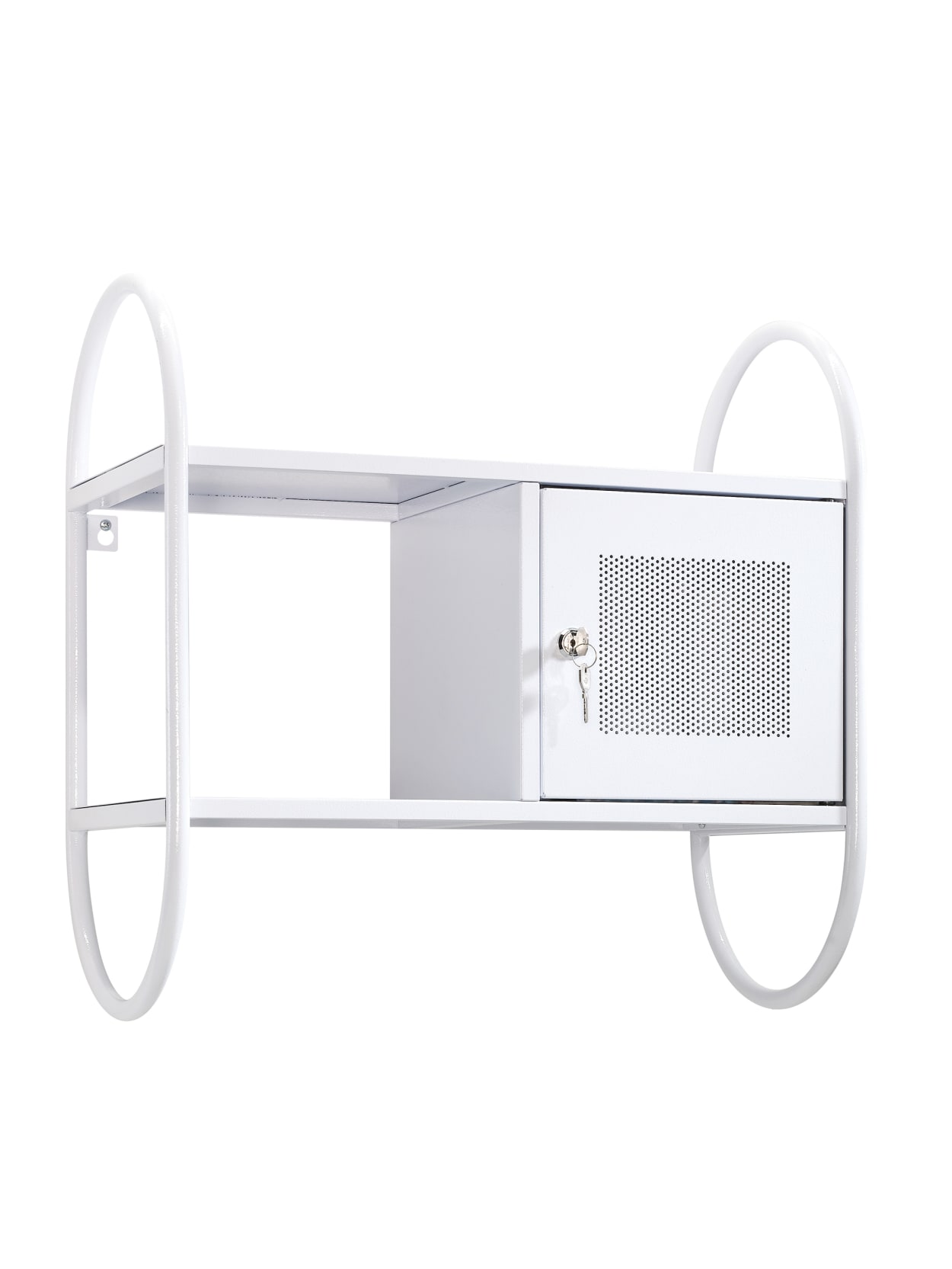 Sauder Cottage Road Wall Cabinet 2 Fixed Shelves White Office Depot