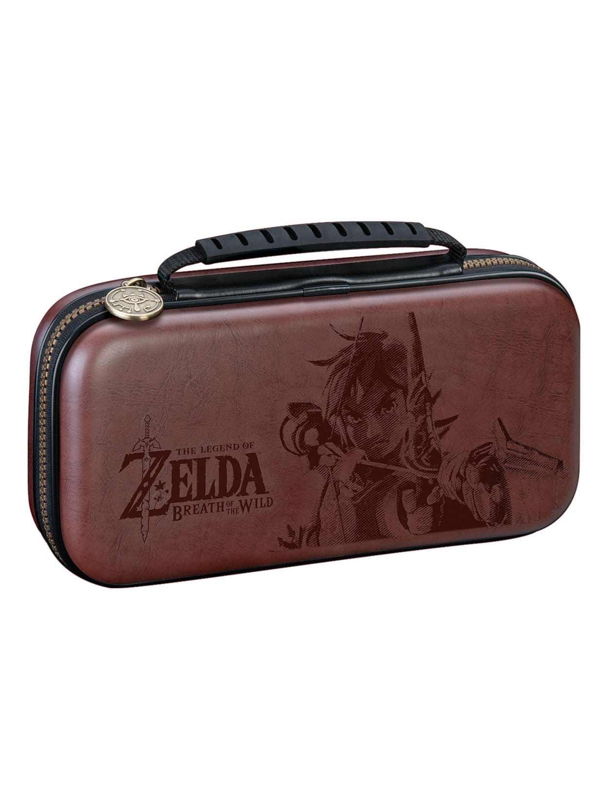 zelda leather switch case