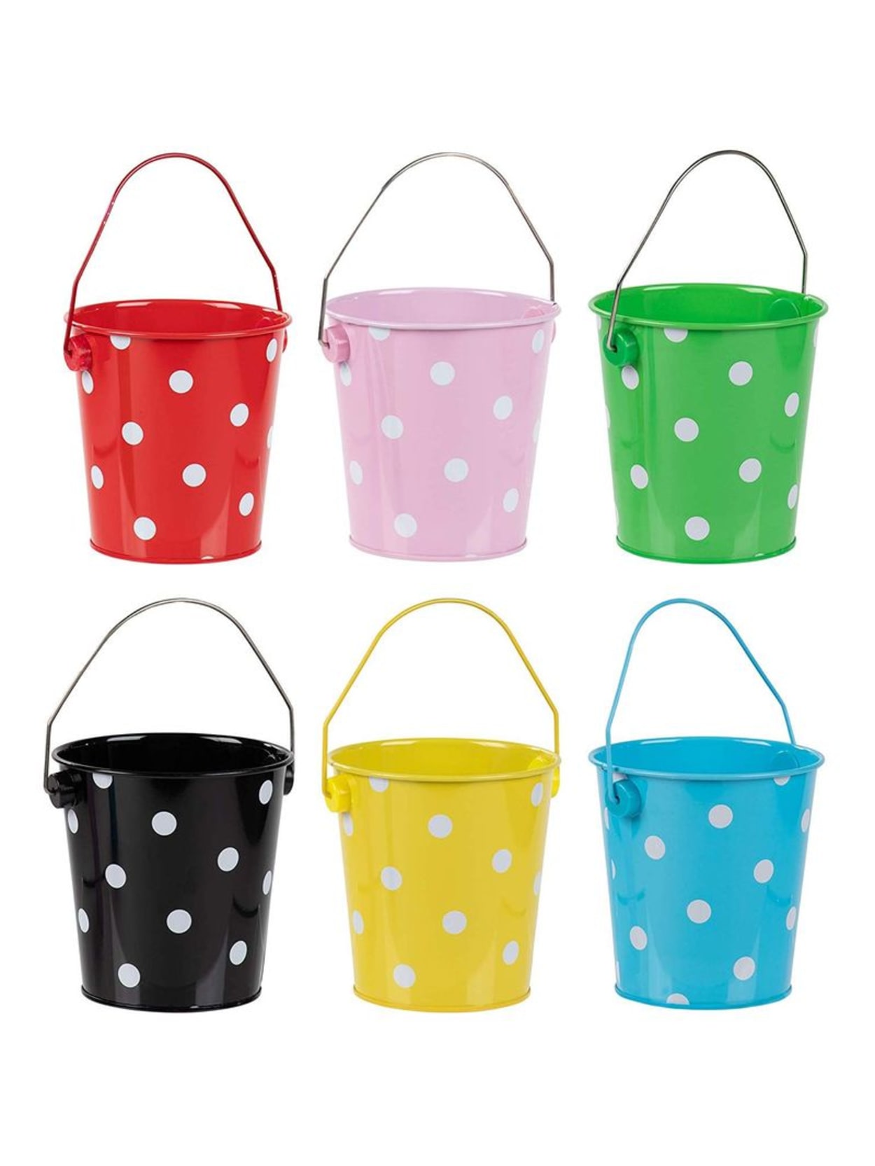 small plastic buckets for favors
