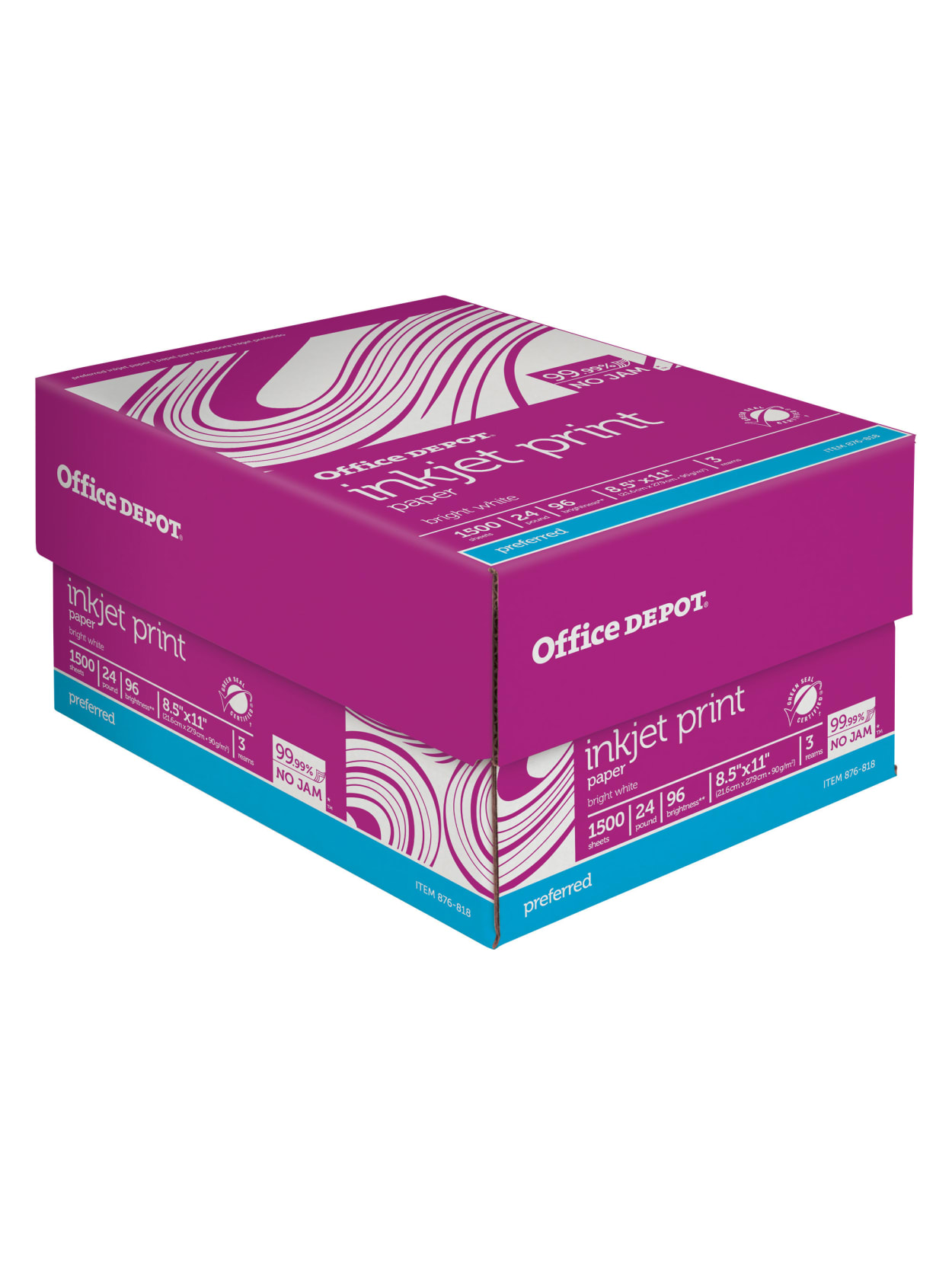 Office Depot Inkjet Letter Paper 1500 Sheets Office Depot