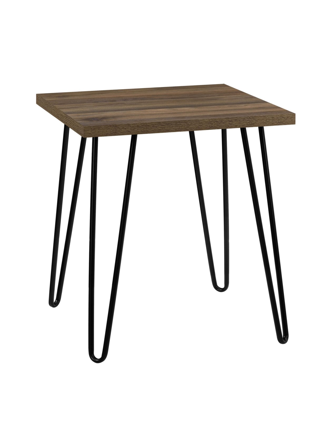 Ameriwood Home Owen Retro End Table Square Walnutblack Office Depot