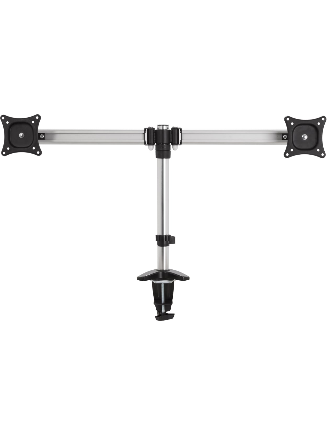 Avf Desk Mount For Monitor Tv Black Silver 2 Displays Supported35 Screen Support 19 84 Lb Load Capacity 75 X 75 100 X 100 200 X 100 200 X 200 Vesa Standard Office Depot