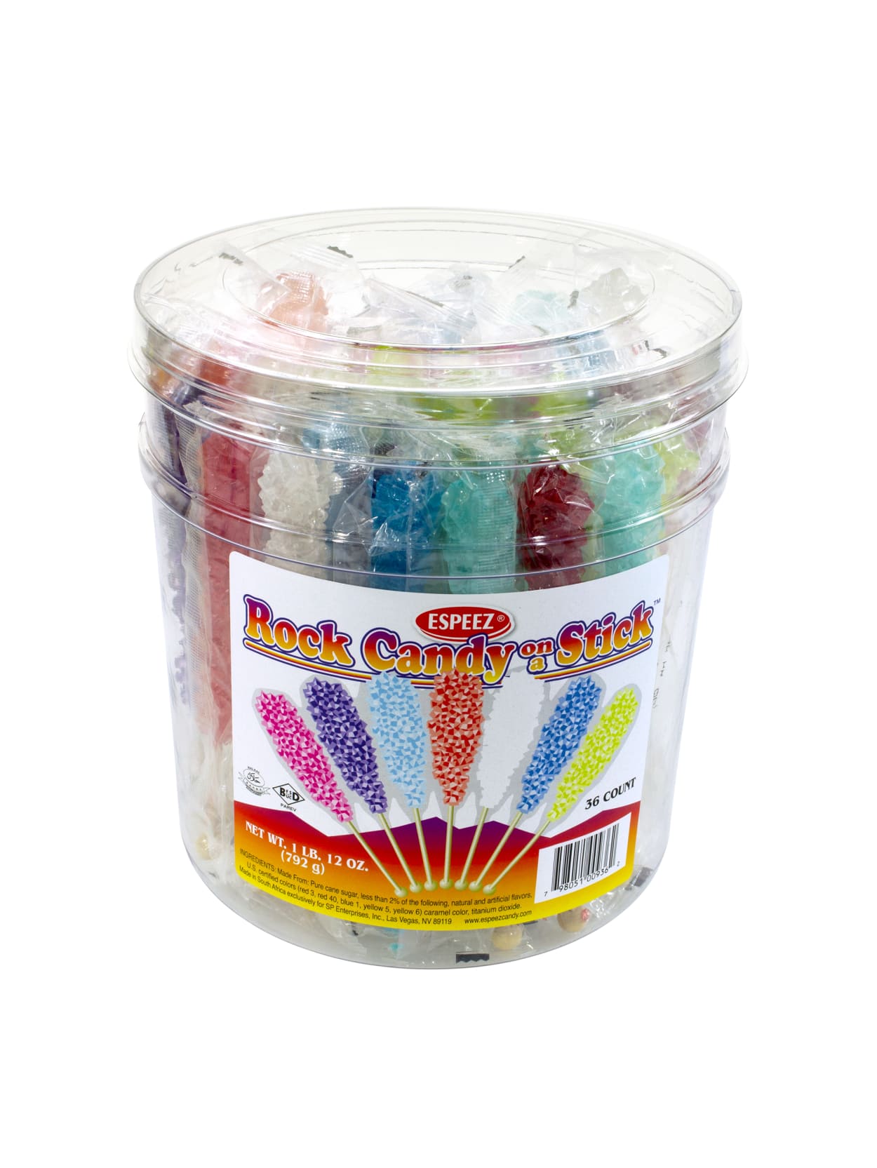 Espeez Rock Candy Sticks Assorted Flavors Tub Of 36 Office Depot,What Is Cassava Cake